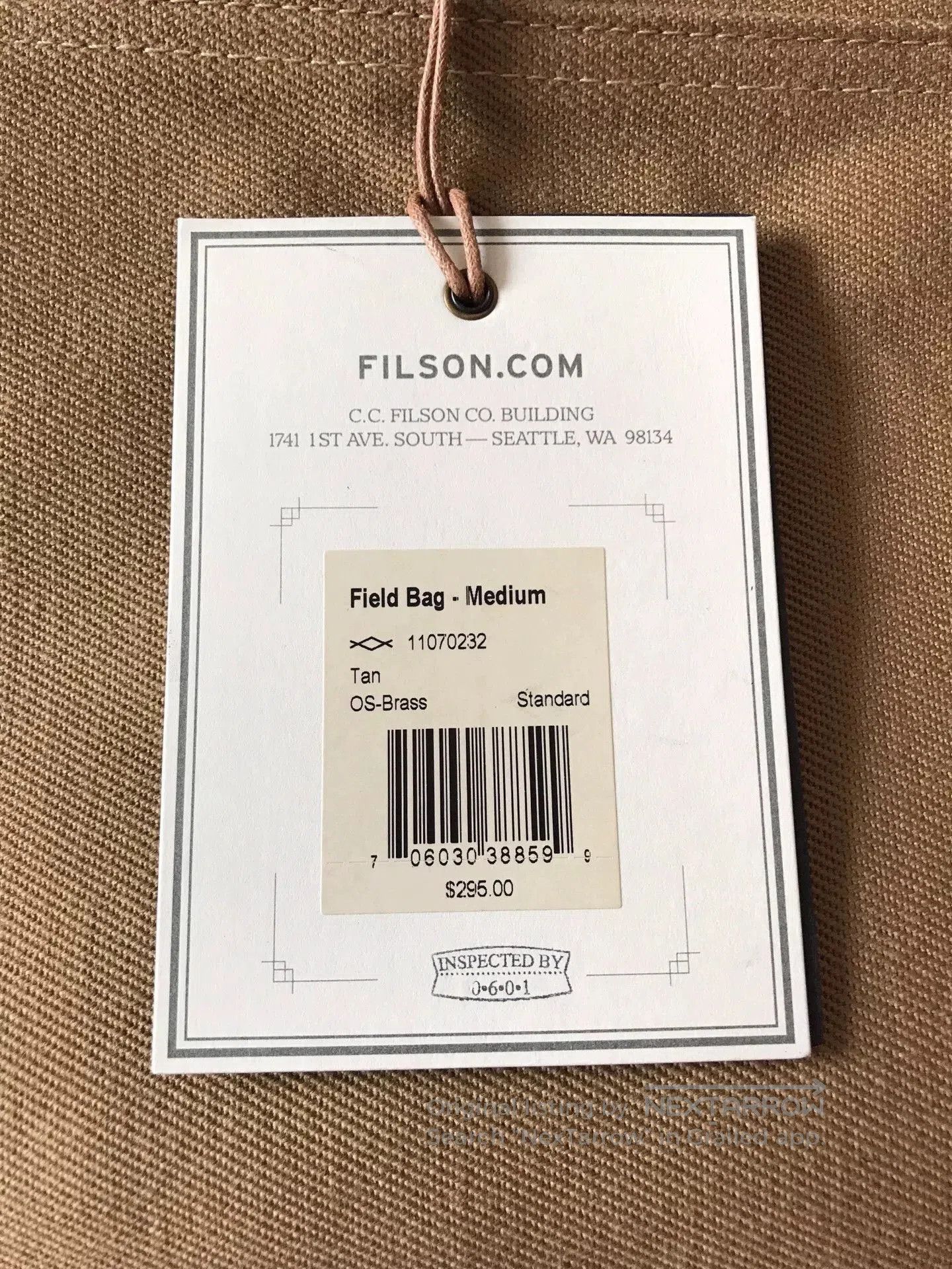 Filson Filson 70232 Heavy Canvas Messenger Bag. Size ONE SIZE - 8 Thumbnail