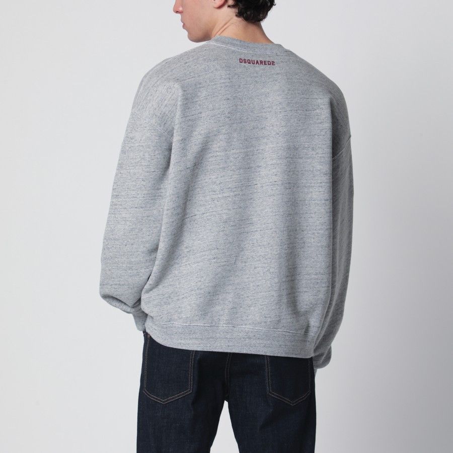 Dsquared2 o1d2blof0226 Logo Sweatshirt in Grey Size US L / EU 52-54 / 3 - 3 Thumbnail