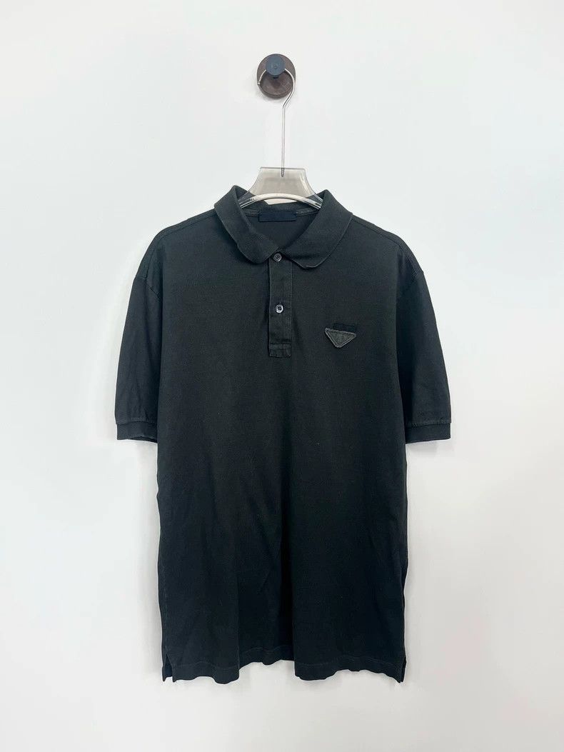 Prada Prada Green Embroidered Logo Polo XS - dmc Size US XS / EU 42 / 0 - 1 Thumbnail