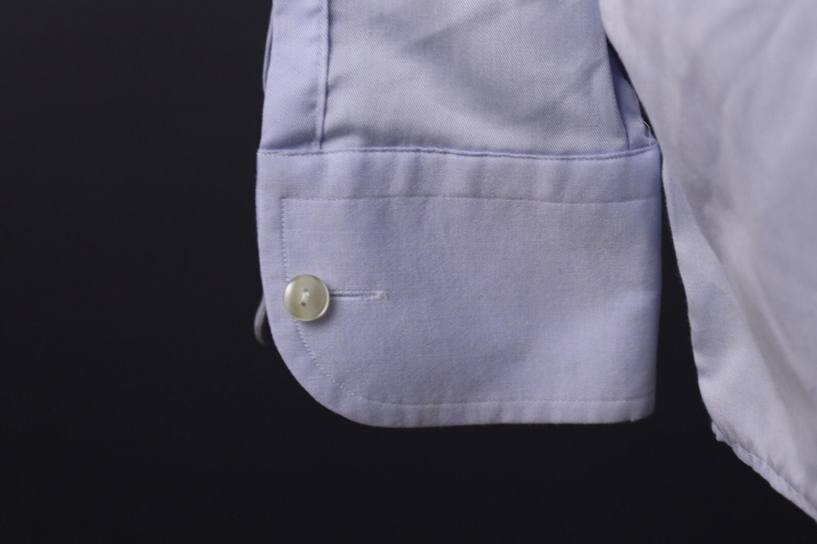 Eton Eton Blue Luxury Long Sleeve Button Down Shirt Size 42 / 16 Size US M / EU 48-50 / 2 - 10 Thumbnail