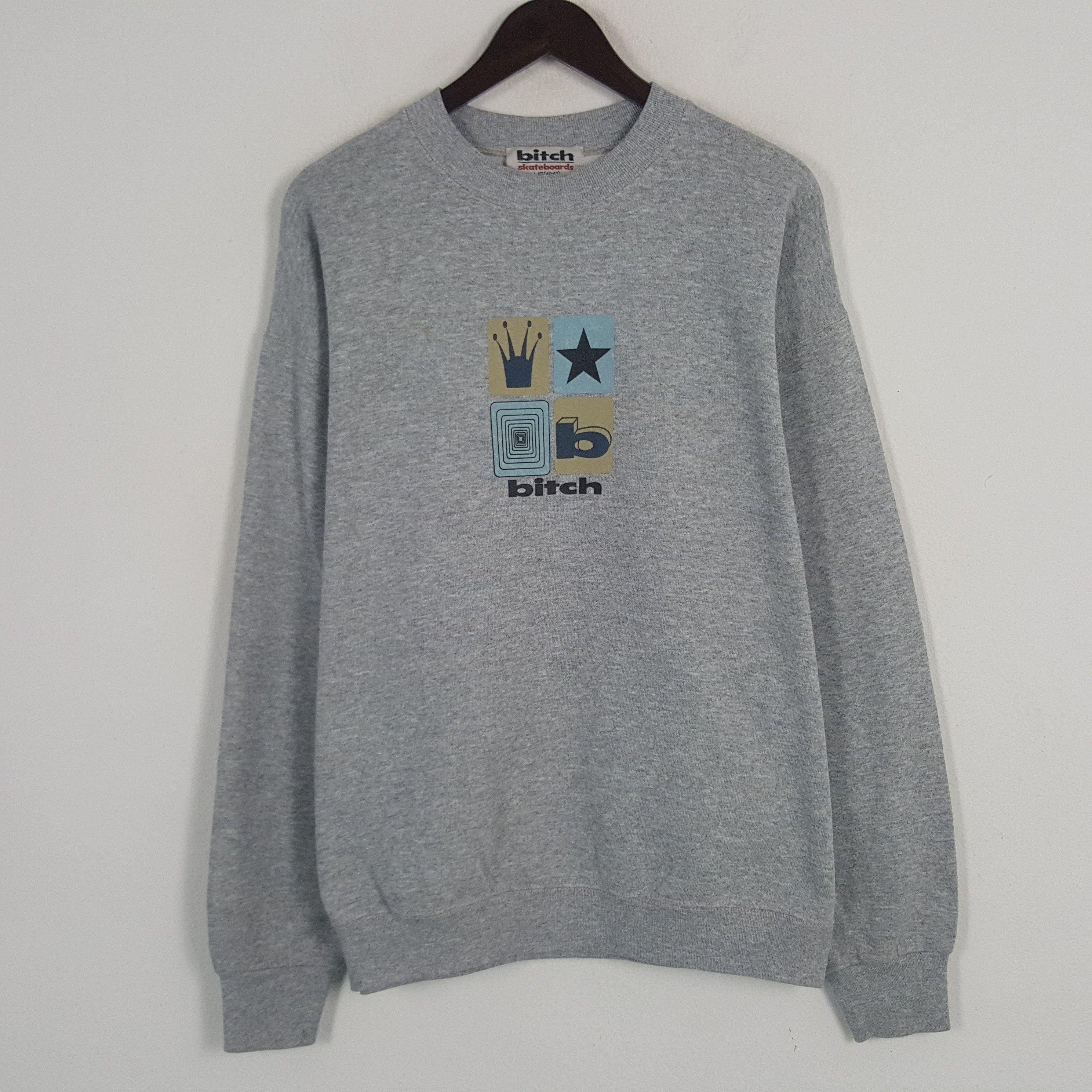 Vintage Vintage Bitch Skateboards Sweatshirt Size US L / EU 52-54 / 3 - 1 Thumbnail