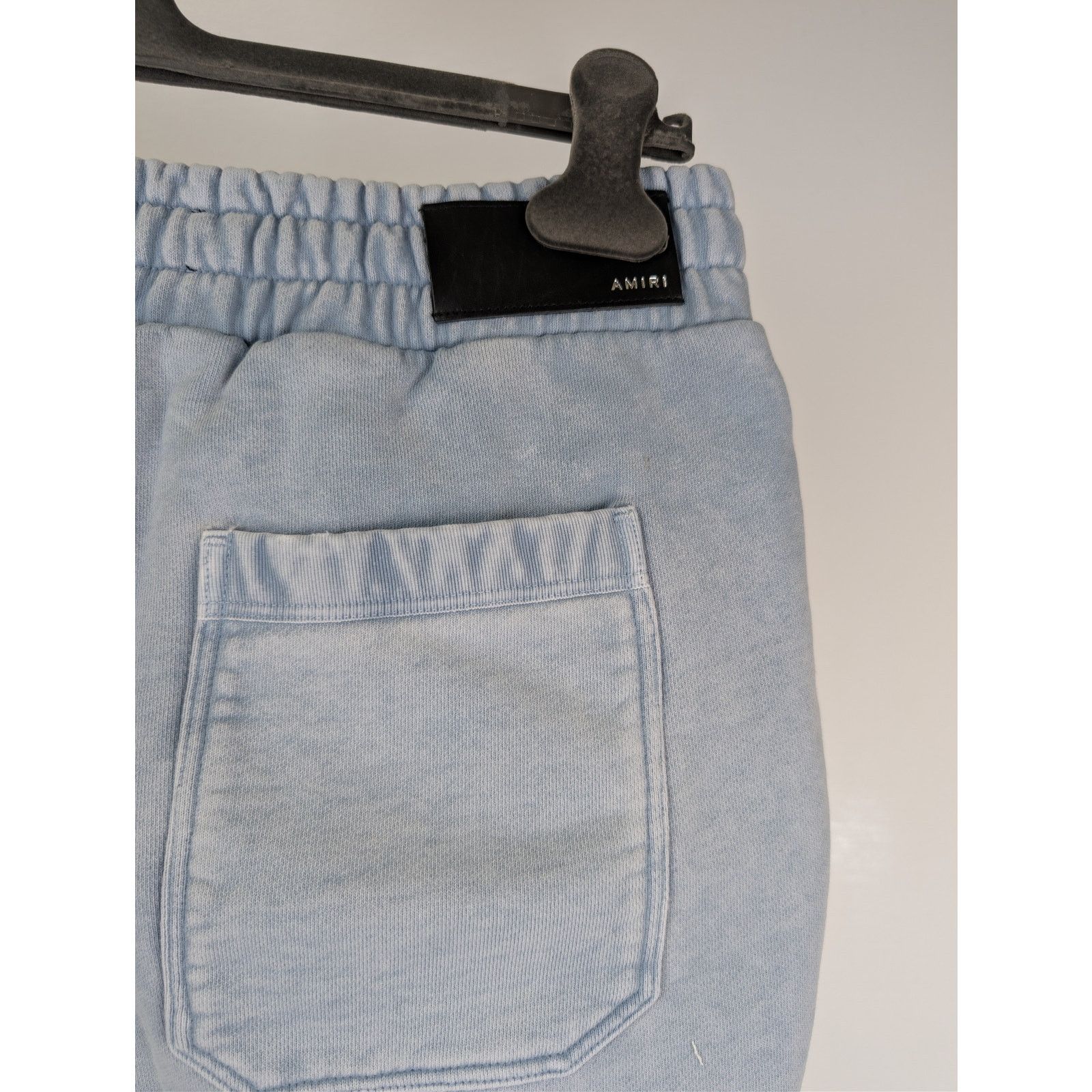 Amiri o1rshd1 Amiri Filigree Sweatshort Shorts in Ashley Blue Size US 38 / EU 54 - 14 Thumbnail