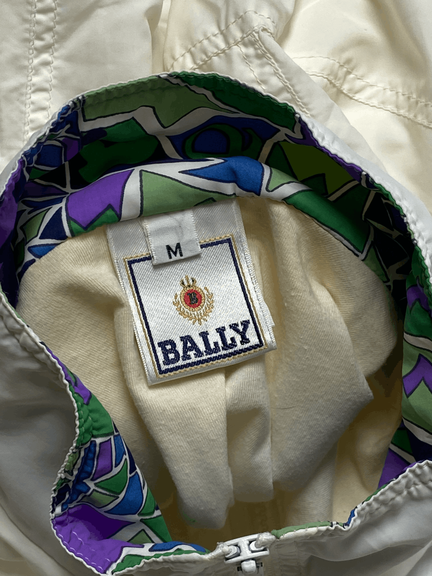 Bally 90s Vintage BALLY Tracking Top Zip Ligh Jacket Drill Y2k Size US XL / EU 56 / 4 - 5 Thumbnail