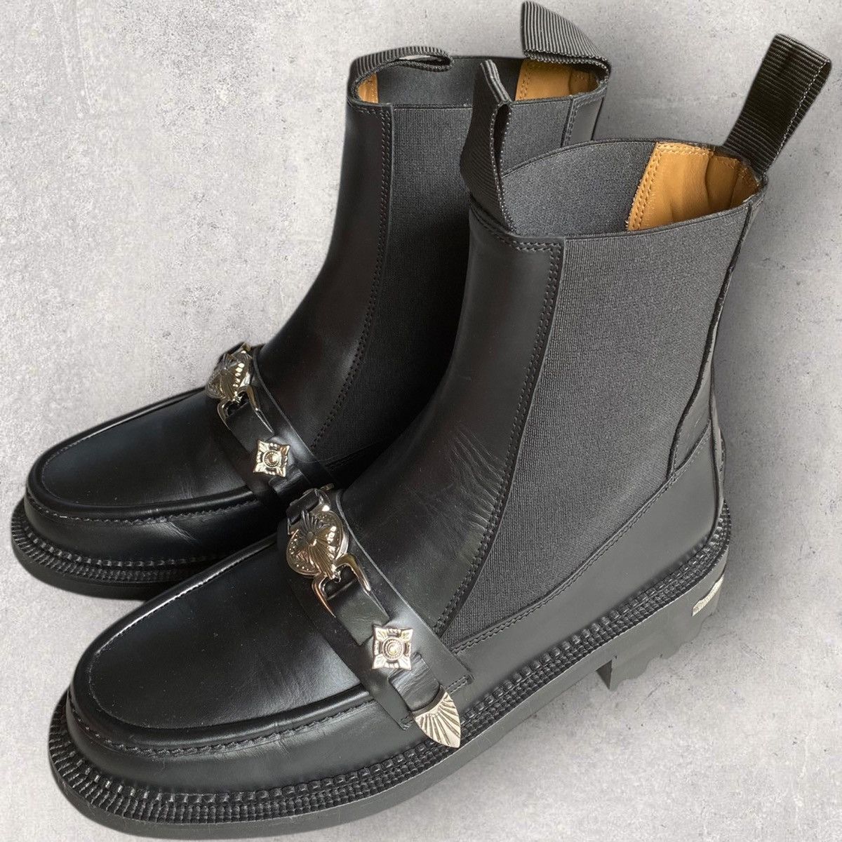 TOGA VIRILIS × Toga × Toga Pulla Toga Side Gore Boots Size US 7 / EU 40 - 2 Thumbnail