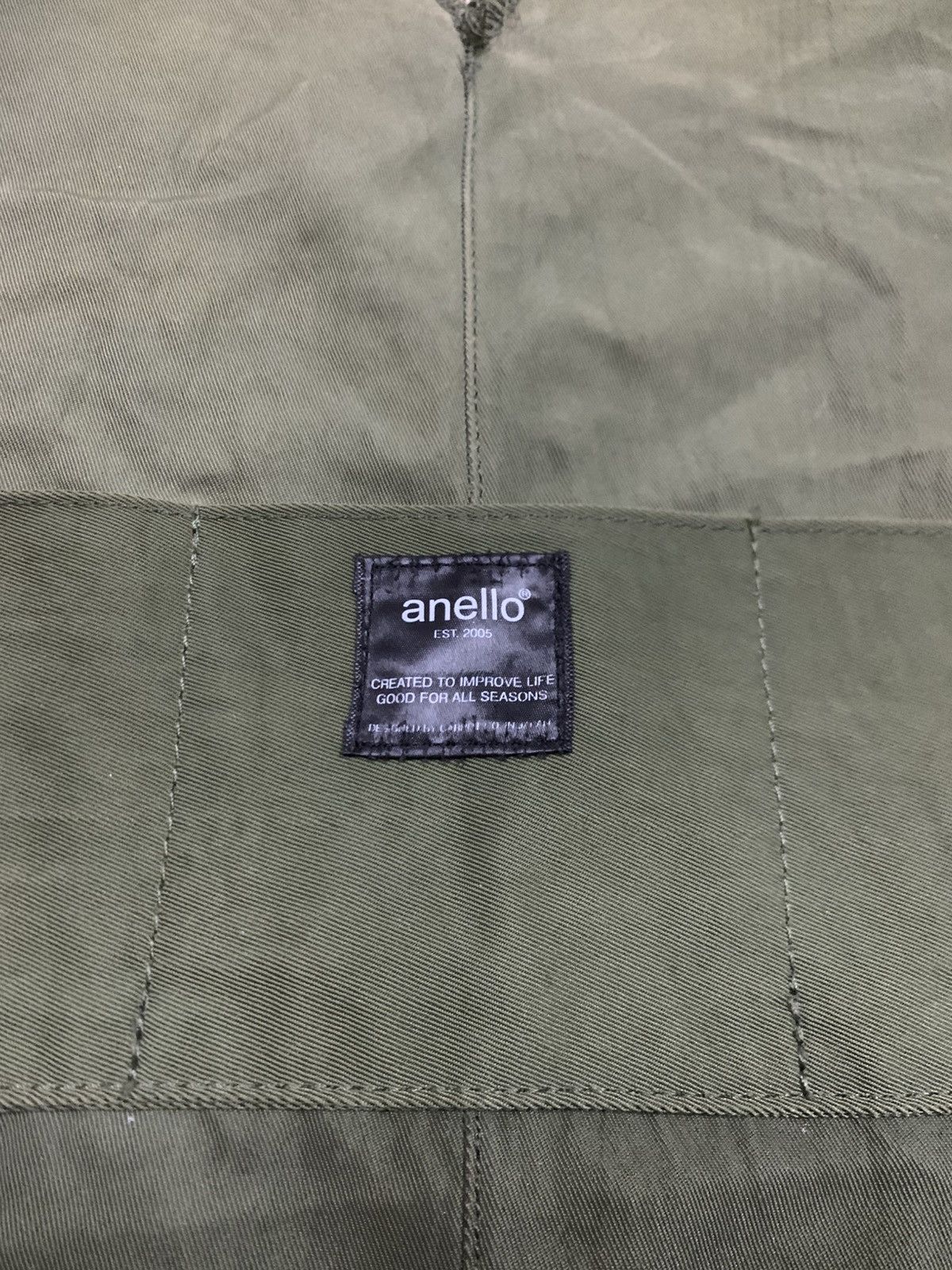 Other Anello V Tote Bag Olive Green Size ONE SIZE - 3 Thumbnail