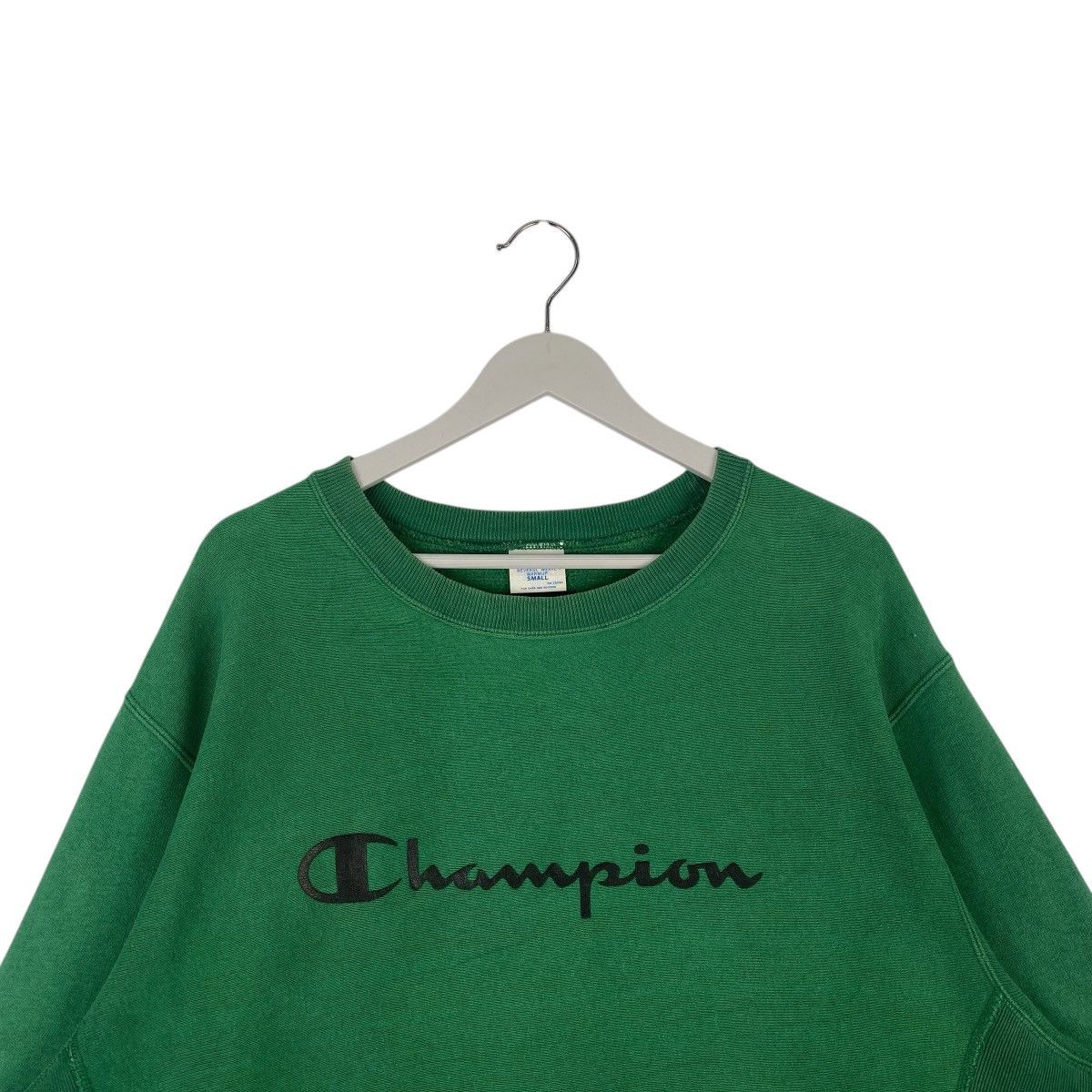 Designer × Vintage Vintage Champion Small Logo Embroidered Sweatshirt Crewneck Size S / US 4 / IT 40 - 4 Thumbnail