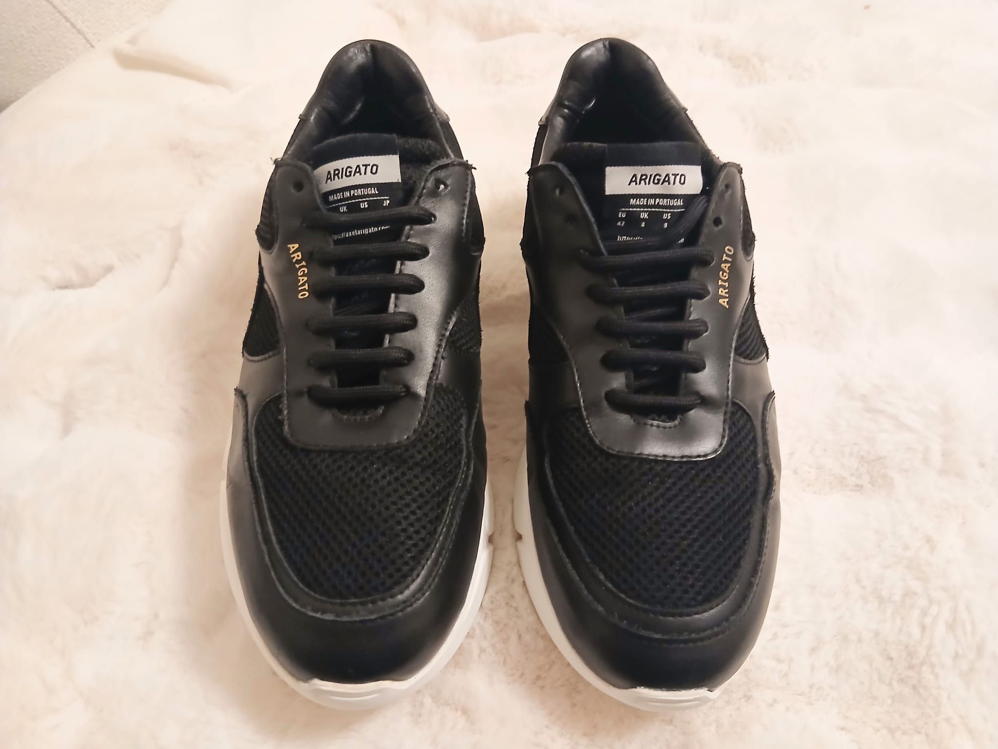 Axel Arigato AXEL ARIGATO "Genesis" Vintage-Tech Runner | Mesh & Leather Size US 9 / EU 42 - 4 Thumbnail