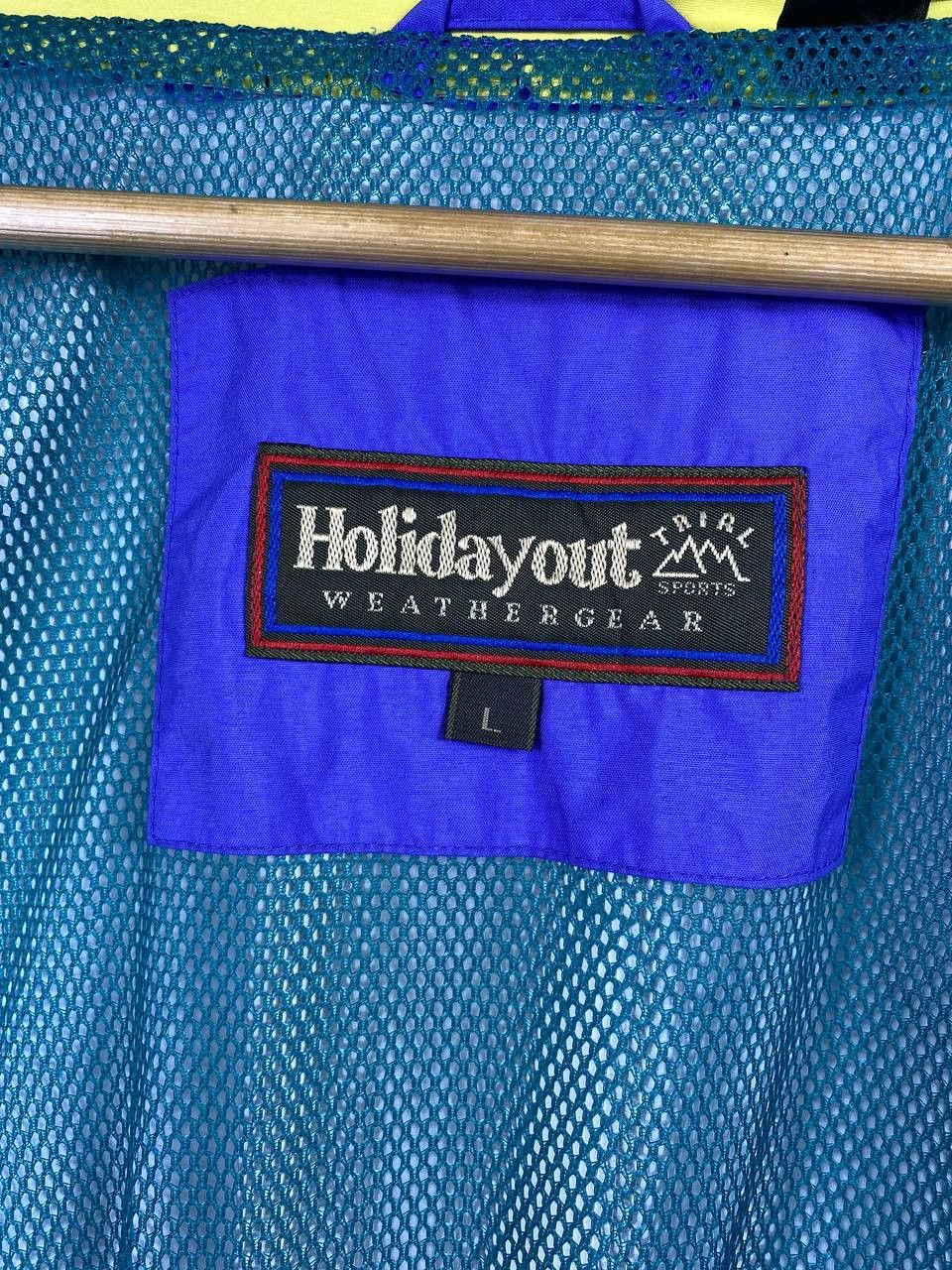 Japanese Brand vintage holiday out wheater gear waterproof jacket Size US L / EU 52-54 / 3 - 7 Thumbnail