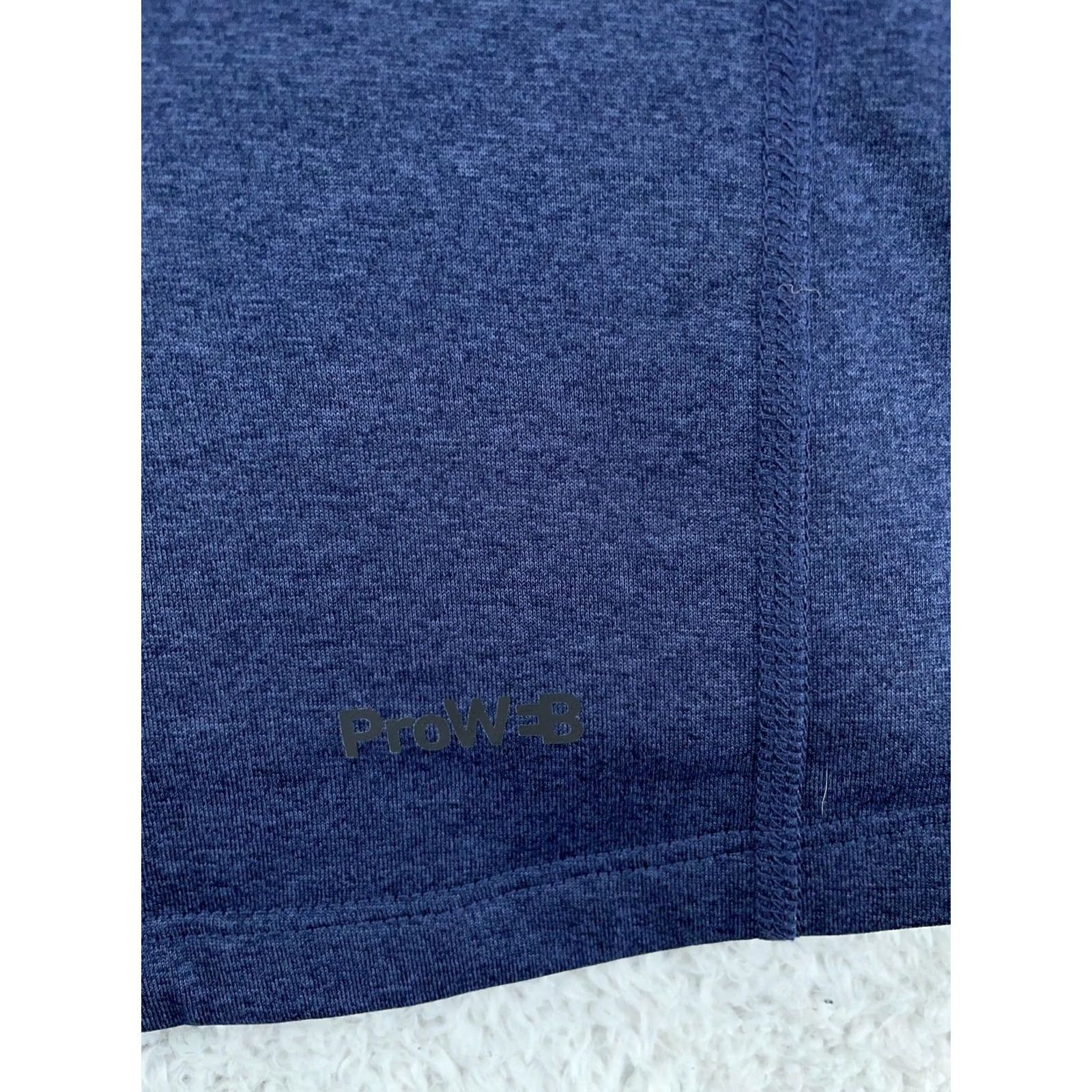 Spyder Spyder Active T Shirt Mens 4-Way Stretch Raglan Long Sleeve Dust Navy Heather XL M Size US M / EU 48-50 / 2 - 5 Thumbnail