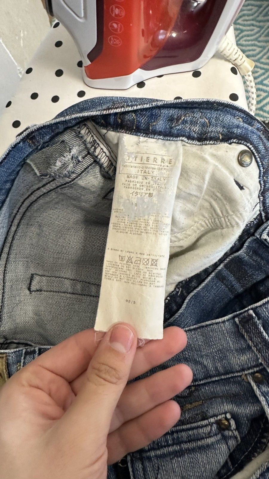 Roberto Cavalli A/W 2003 Roberto Cavalli Asian Fantasies Tattoo Flare Denim Size 25" / US 0 / IT 36 - 16 Thumbnail