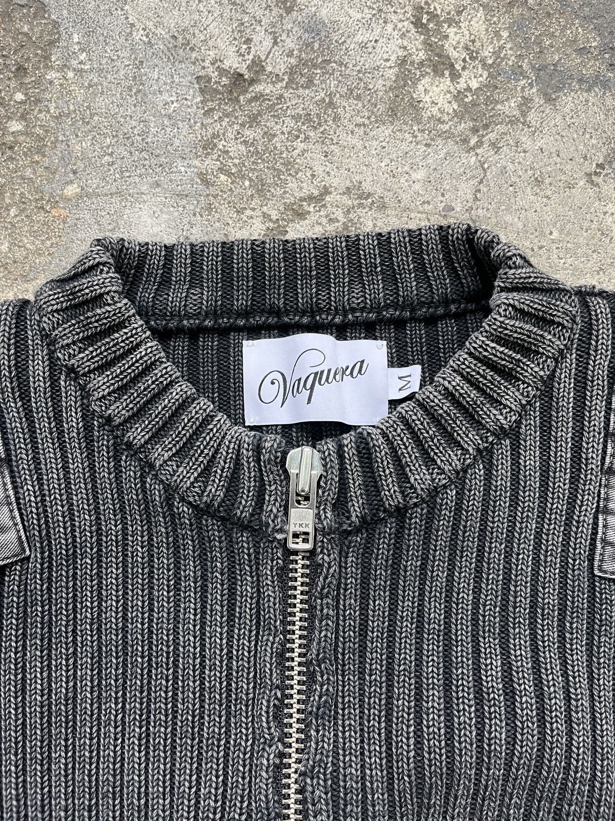 Vaquera Vaquera Black Military Cardigan (unisex) Size US M / EU 48-50 / 2 - 4 Thumbnail