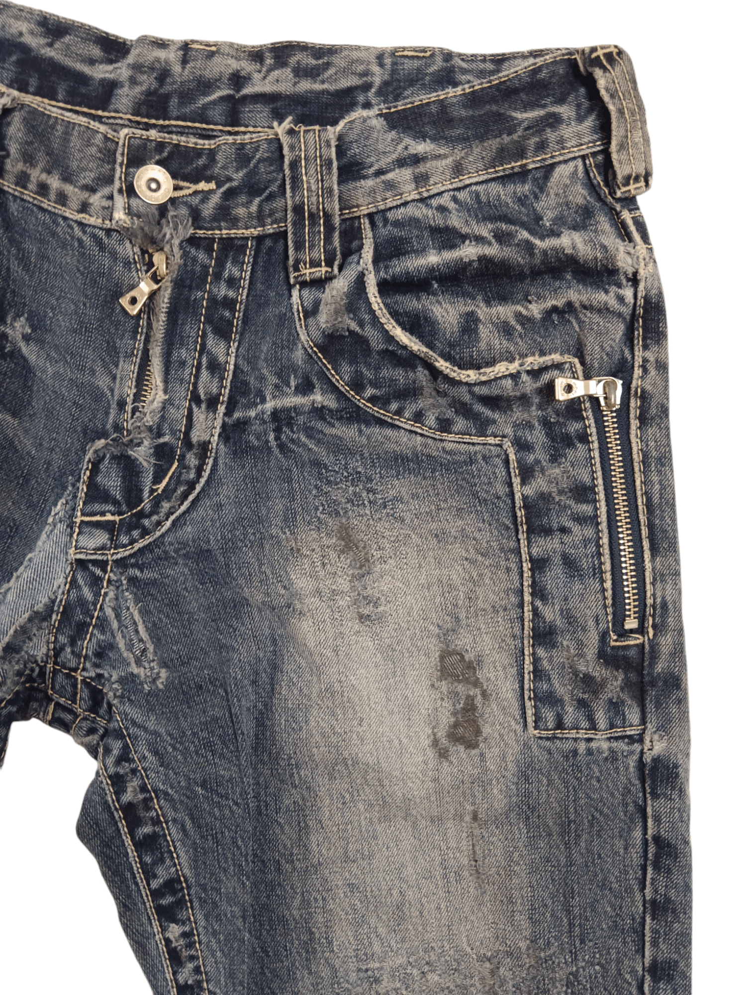 semanticdesign 🔥Semantic Design🔥 Thrasher Distressed Denim Size US 31 - 6 Thumbnail