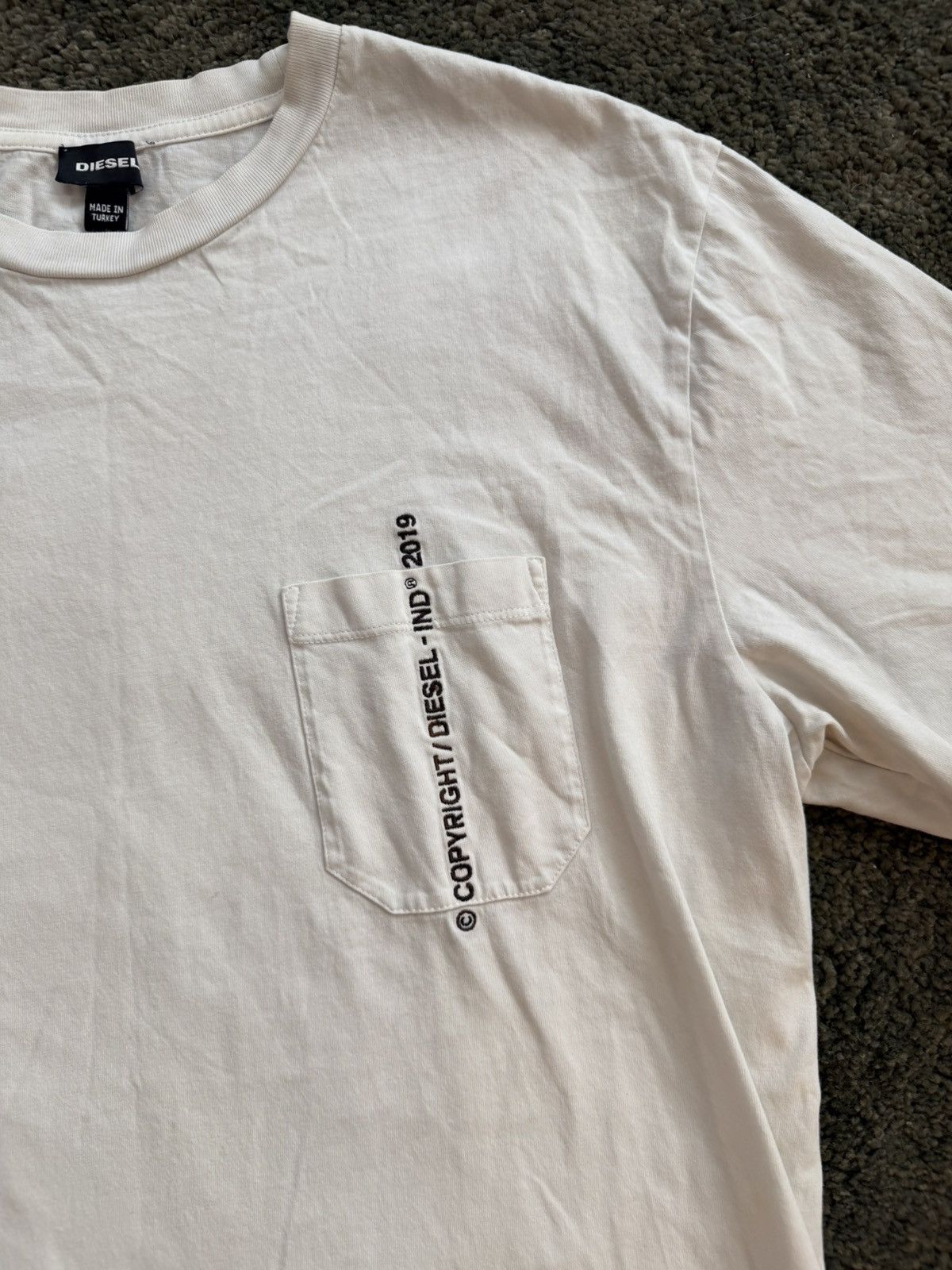 Diesel Diesel Pocket Tee Size US L / EU 52-54 / 3 - 3 Thumbnail