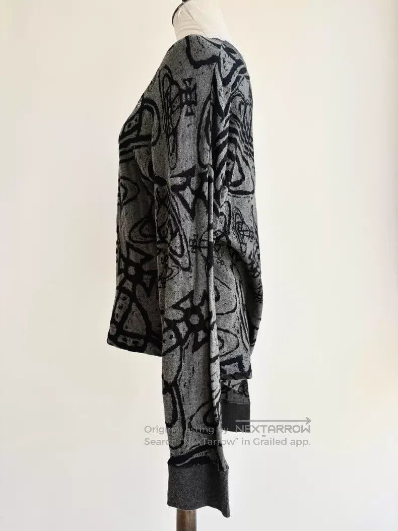 Vivienne Westwood Vivienne Westwood Grayish Black Saturn Knit Top with Full Size M / US 6-8 / IT 42-44 - 2 Thumbnail