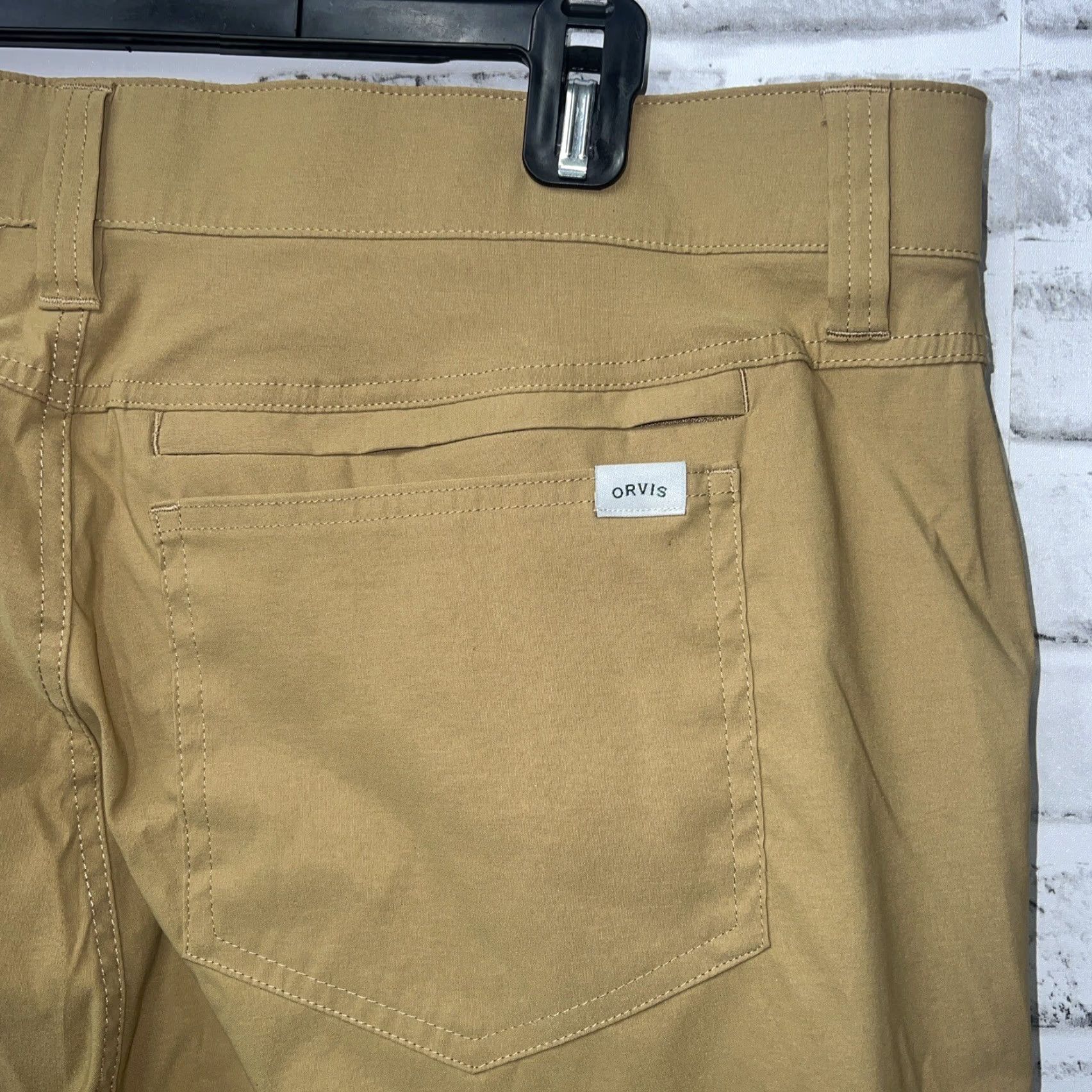 Orvis Orvis Beige Pants Mens 40x30 Chino Regular Beige Mens Straight Leg Pants Size US 40 / EU 56 - 4 Thumbnail