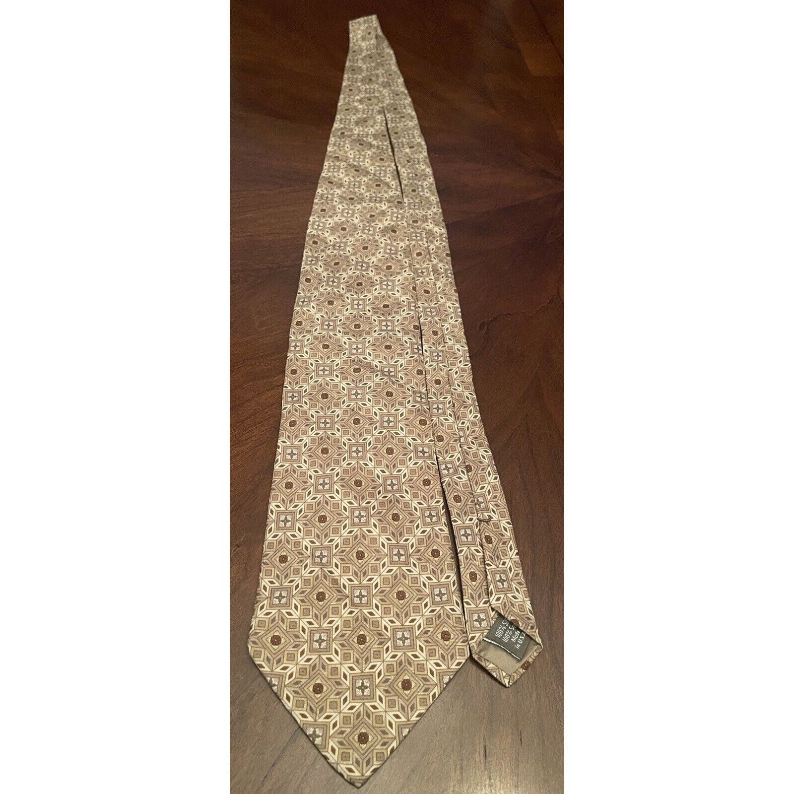 Calvin Klein Calvin Klein 100% Silk Men’s Neck Tie Made In Usa Size ONE SIZE - 3 Thumbnail