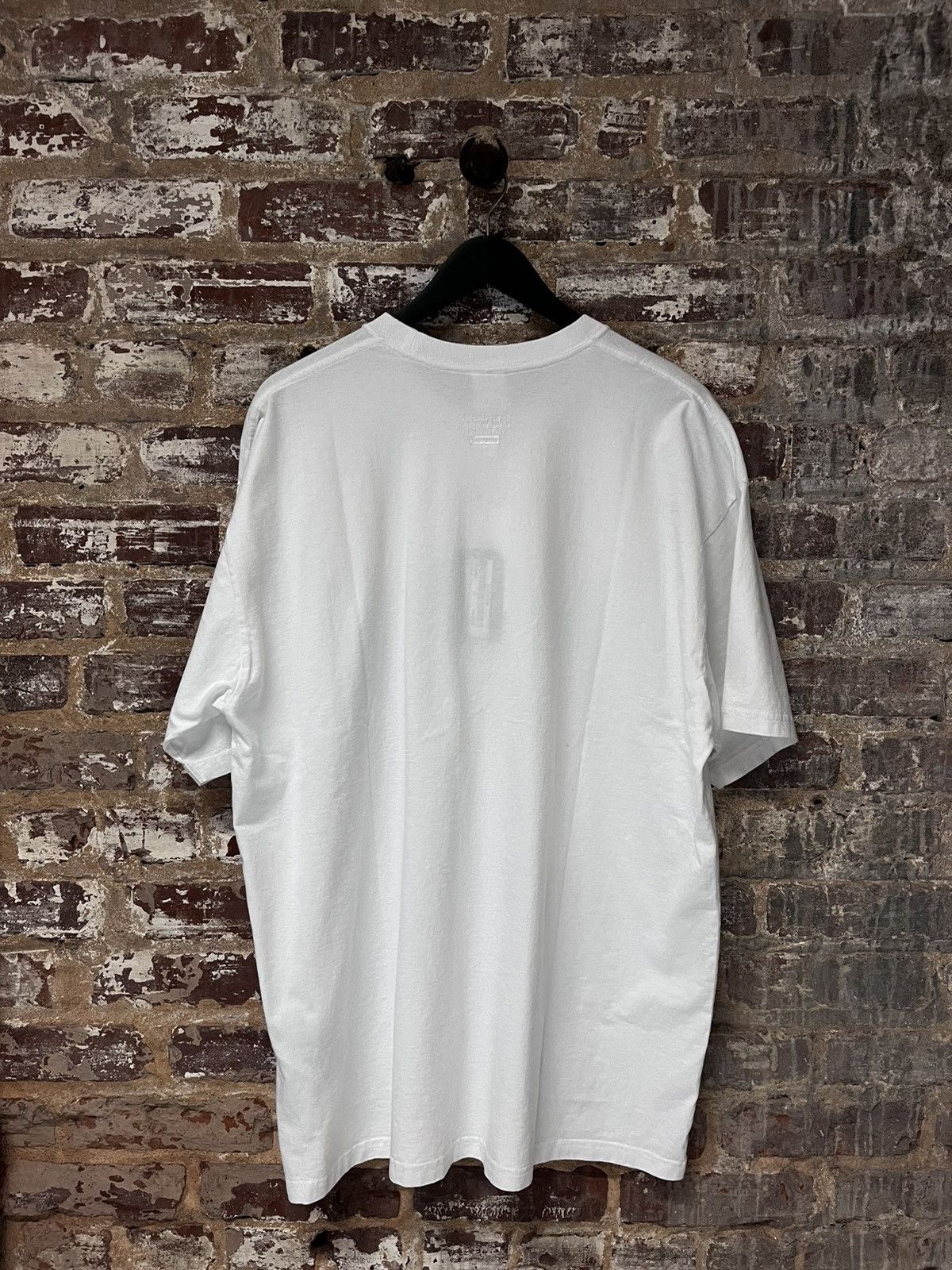 Maison Margiela × Supreme Supreme White MM6 Maison Margiela Money S/S Top Size US XL / EU 56 / 4 - 2 Thumbnail