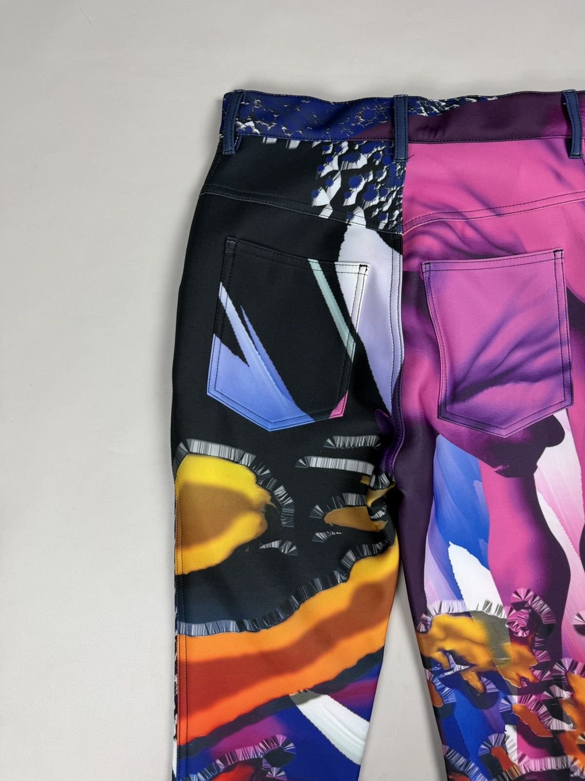 Maison Margiela BNWT! Maison Margiela printed Skinny Leg Art Pants Trousers Size 27" / US 4 / IT 40 - 22 Thumbnail