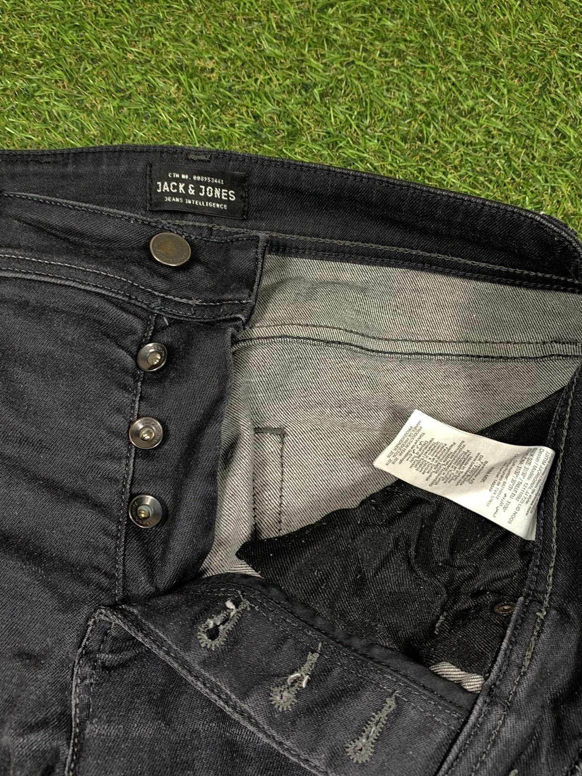 Japanese Brand Vintage Jeans denim faded Japanese style size 31x30 Size US 31 - 5 Thumbnail