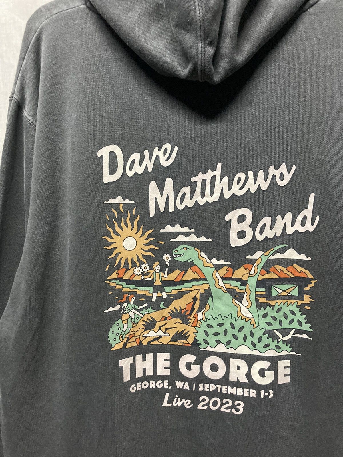 Band Tees Dave Matthews Band Oversized Pullover Hoodie Size US XL / EU 56 / 4 - 3 Thumbnail