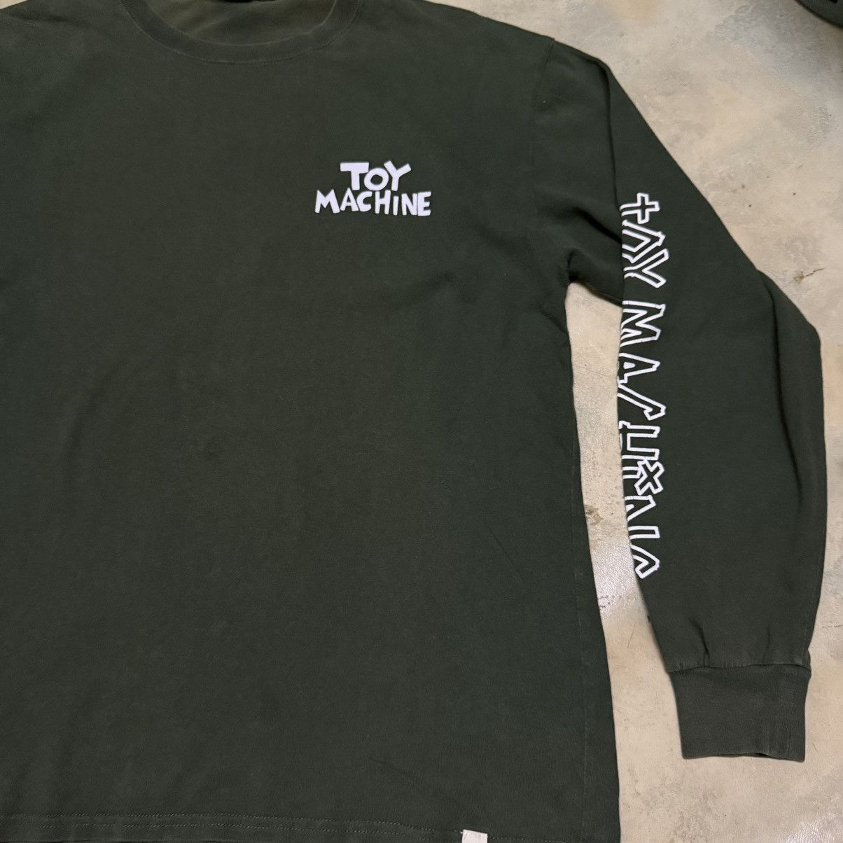 Toy Machine Toy Machine Skateboard Long Sleeve Big Logo T Shirt Size US M / EU 48-50 / 2 - 10 Thumbnail