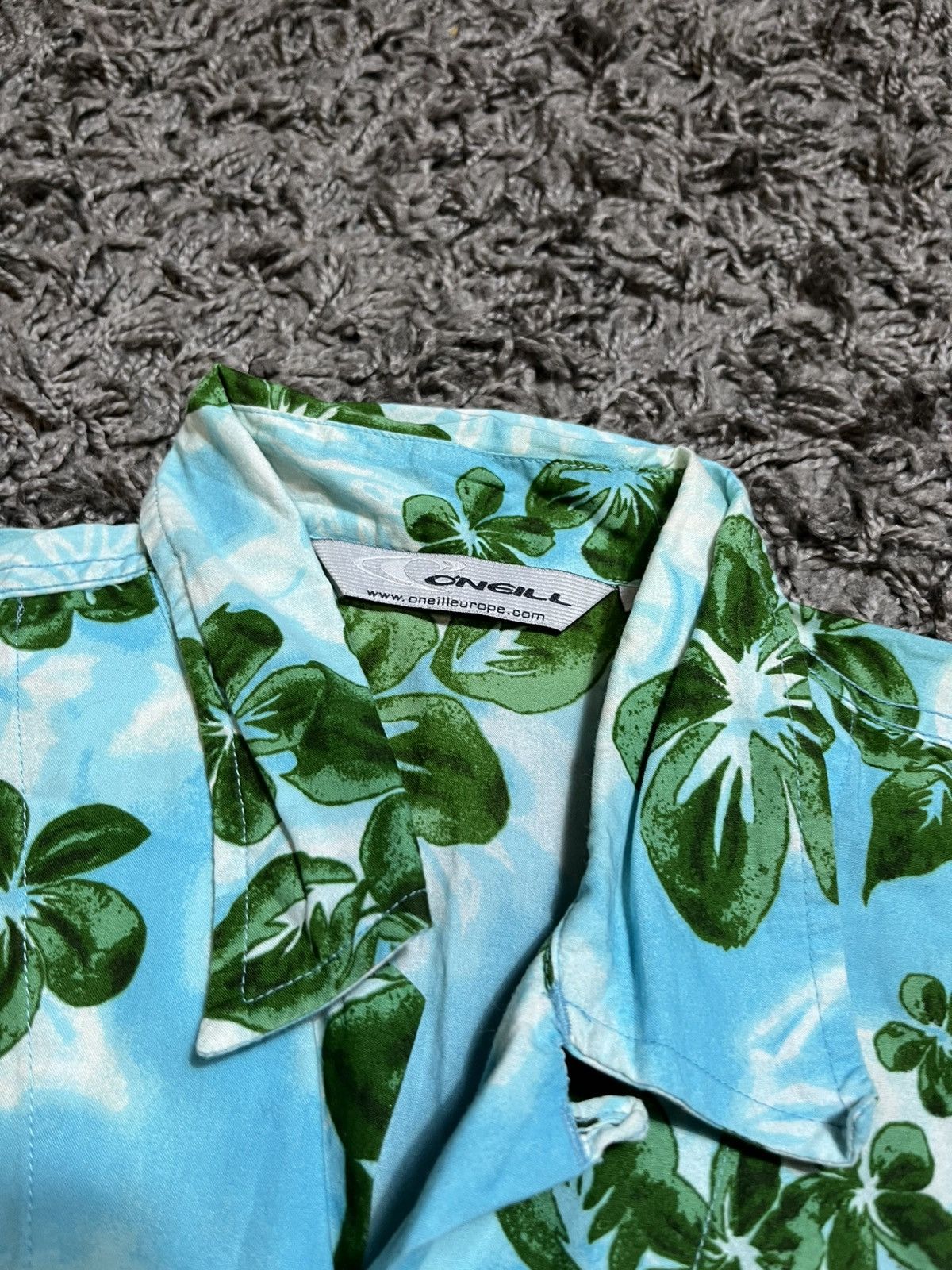 O'Neill ONEILL VINTAGE 00s HAWAIIAN SHIRT MULTILOGO SUMMER STYLE Size US M / EU 48-50 / 2 - 3 Thumbnail