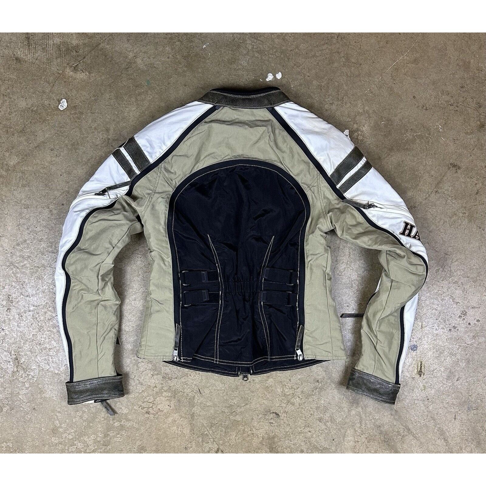 Harley Davidson × Vintage Vintage Harley Davidson Motorcycle Jacket Size S / US 4 / IT 40 - 3 Thumbnail