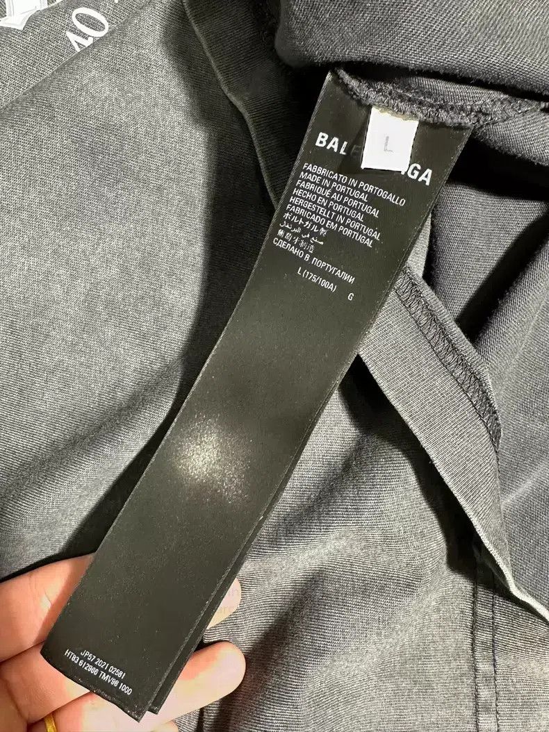 Other Balenciaga Letter retro water-washed distressed cracked pr Size US L / EU 52-54 / 3 - 4 Thumbnail