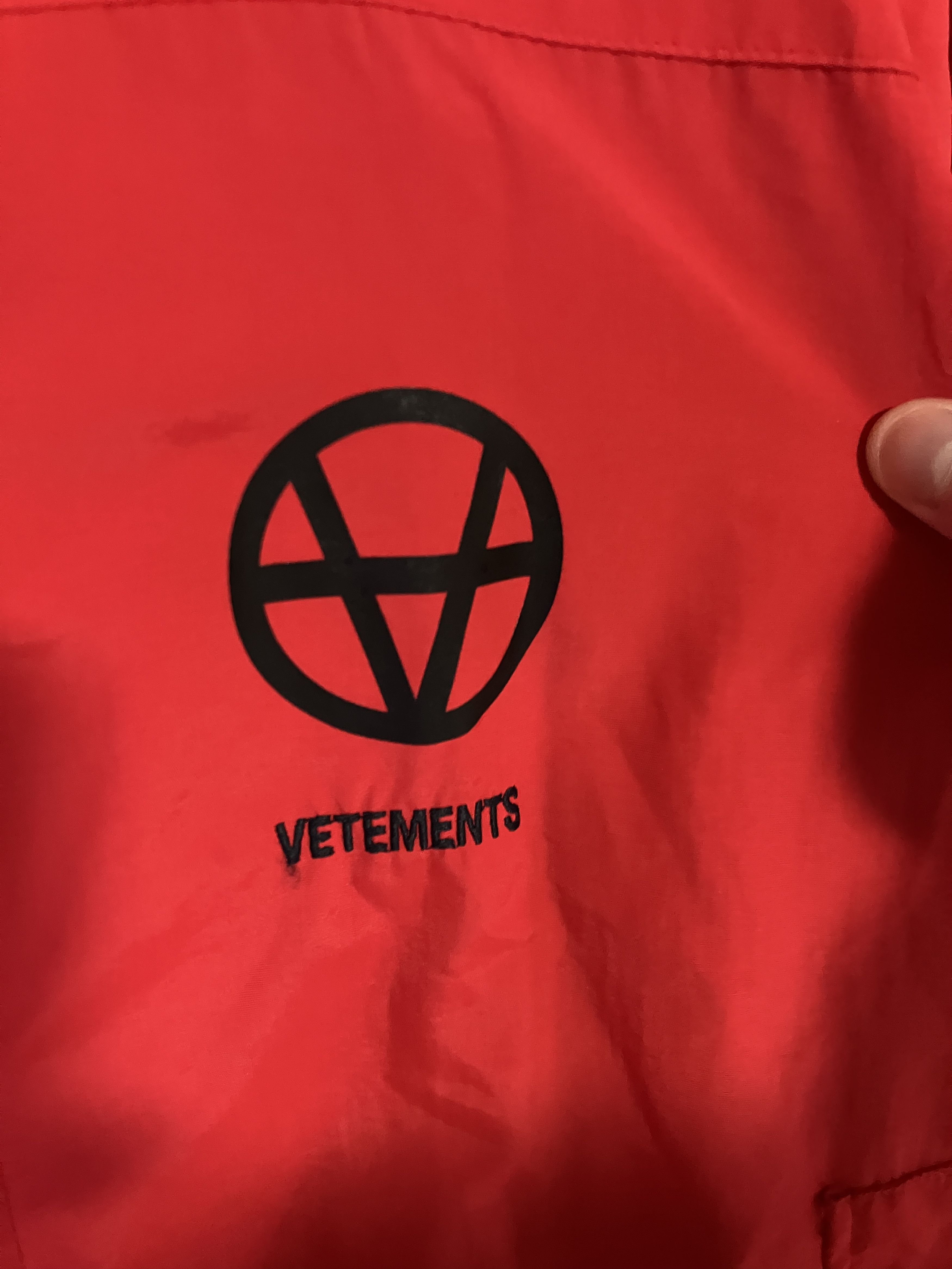 Vetements FW19-20 Anarchy Oversized Track Jacket Size US L / EU 52-54 / 3 - 3 Thumbnail