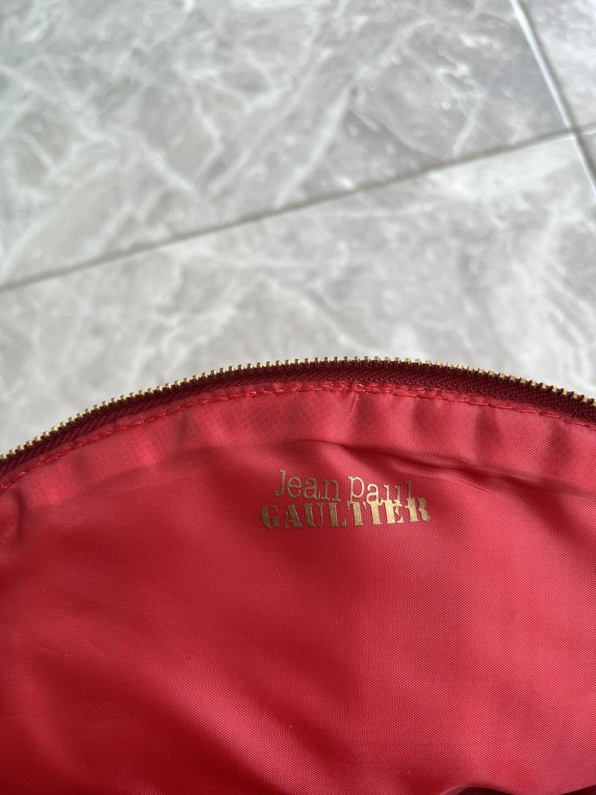 Jean Paul Gaultier Jean Paul Gaultier Red In Glitter Clutch Bag Size ONE SIZE - 5 Thumbnail
