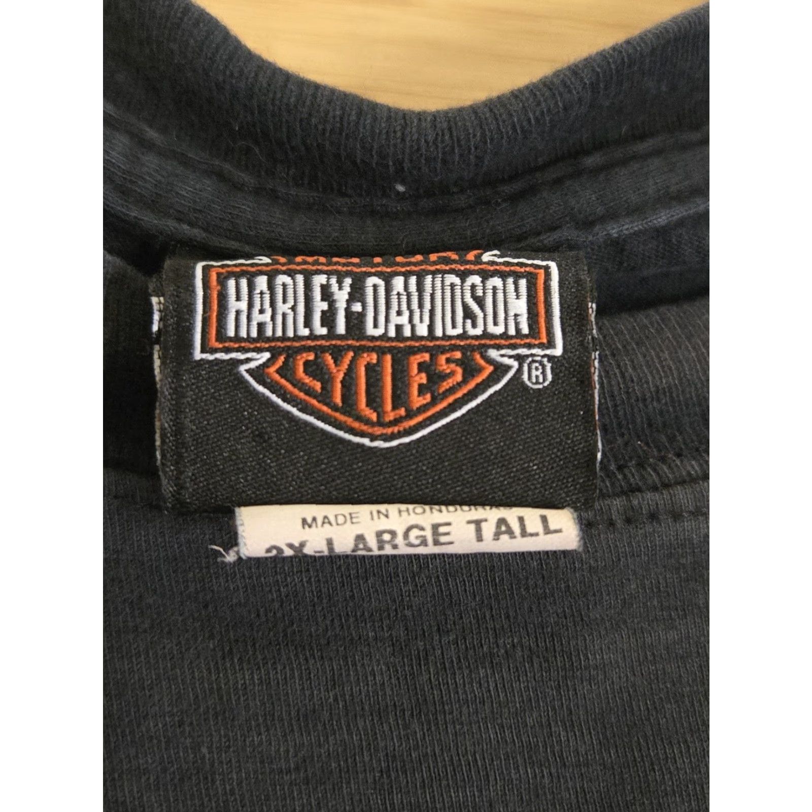 Harley Davidson Harley-Davidson Shirt Mens 2XLT Black Columbus Ohio A.D. Farrow Tee Motorcycle Crew Neck Short Sleeve Graphic Print Vintage No Size US XXL / EU 58 / 5 - 4 Thumbnail