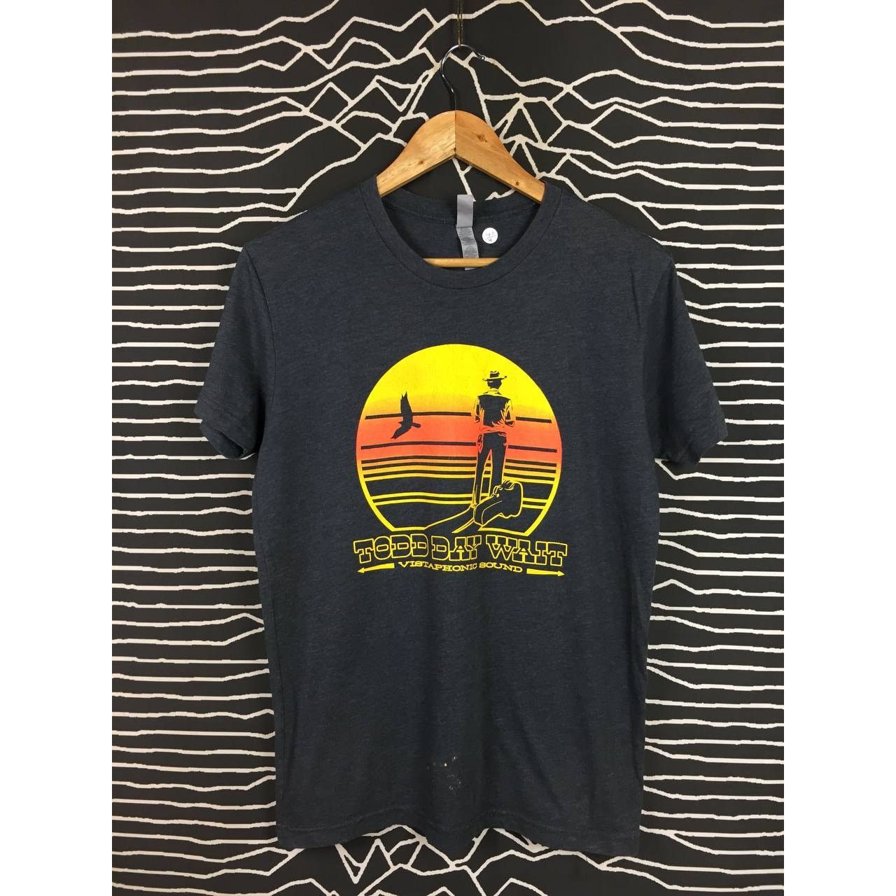 Band Tees × Next Level Apparel Todd Day Wait Country Singer Vistaphonic Sound Tee Size US S / EU 44-46 / 1 - 1 Thumbnail