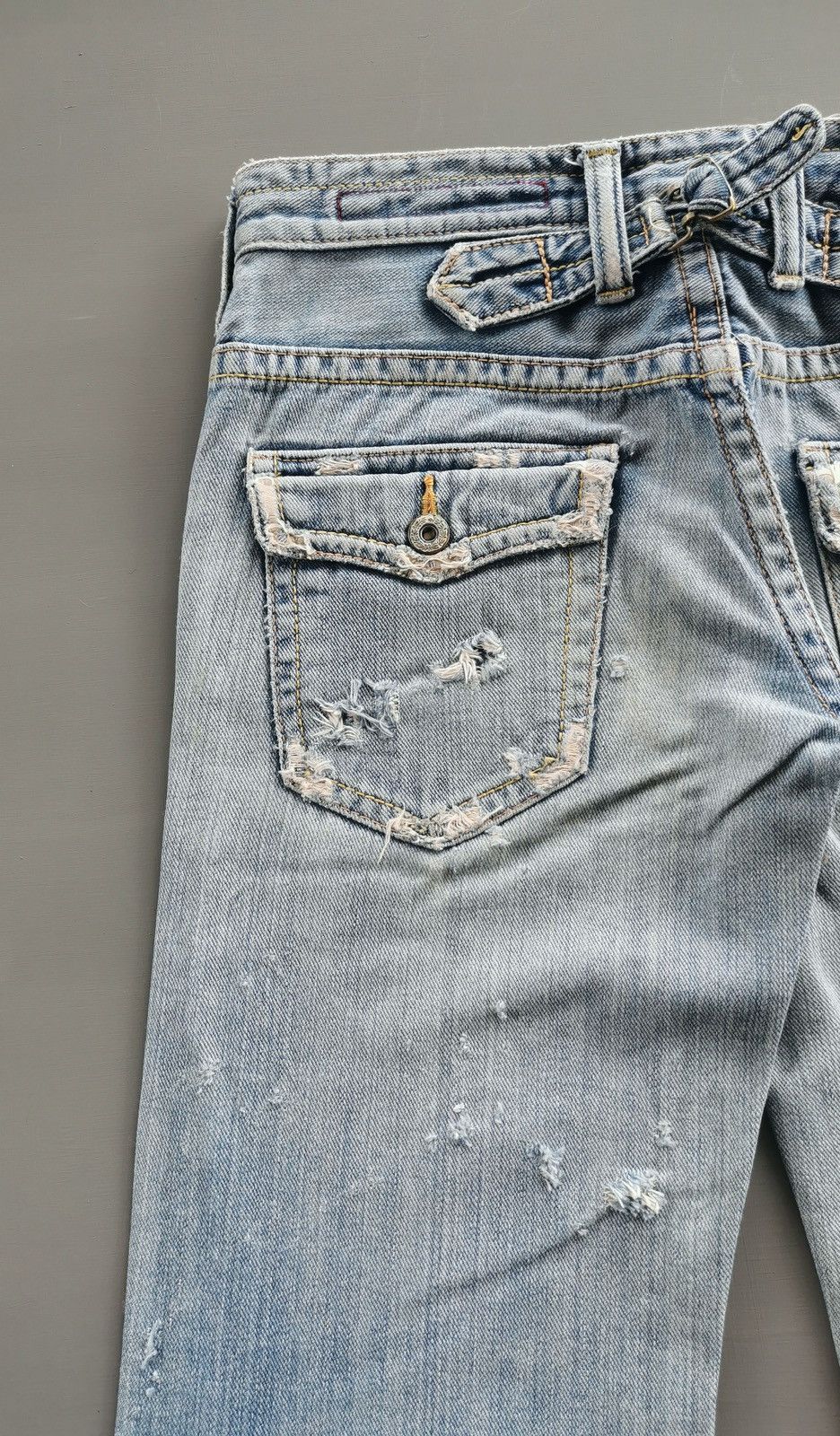 Japanese Brand Flared Bootcut Lady Vintage Brappers Japan Jeans Size 30" / US 8 / IT 44 - 9 Thumbnail