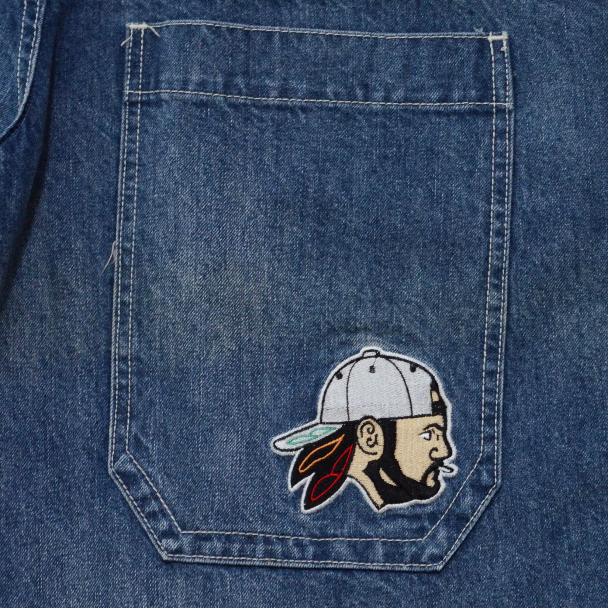JNCO JNCO Jorts Kevin Smith Baggy Streetwear 90s/Y2K Unused Size US 42 / EU 58 - 3 Thumbnail