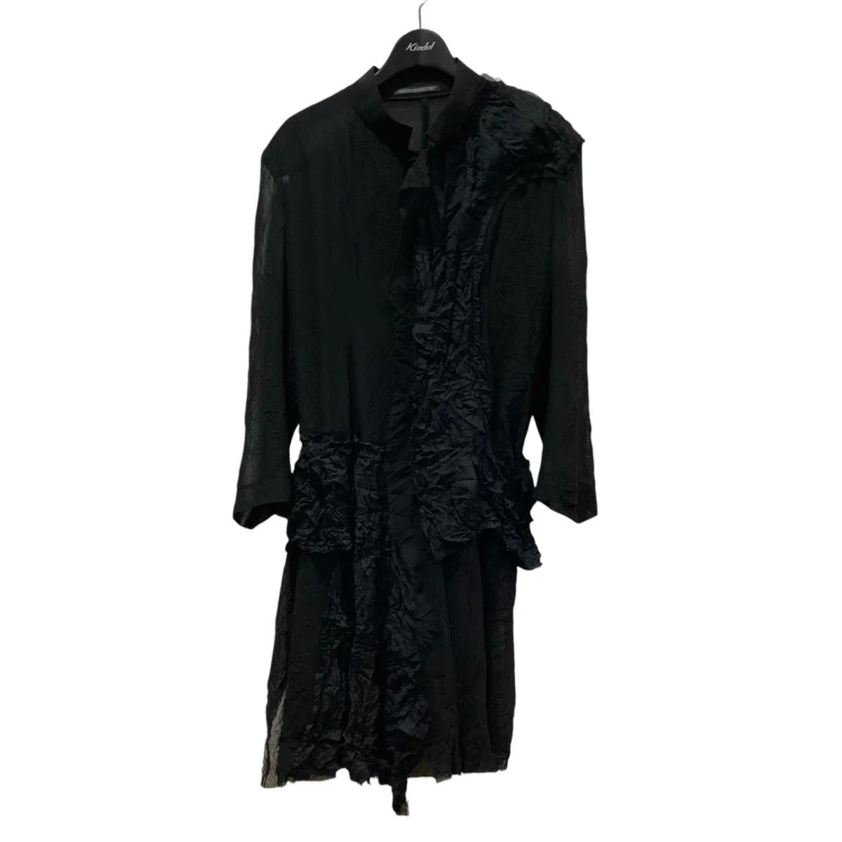 Yohji Yamamoto YOHJI YAMAMOTO Wrinkled sheer jacket Size US M / EU 48-50 / 2 - 1 Thumbnail