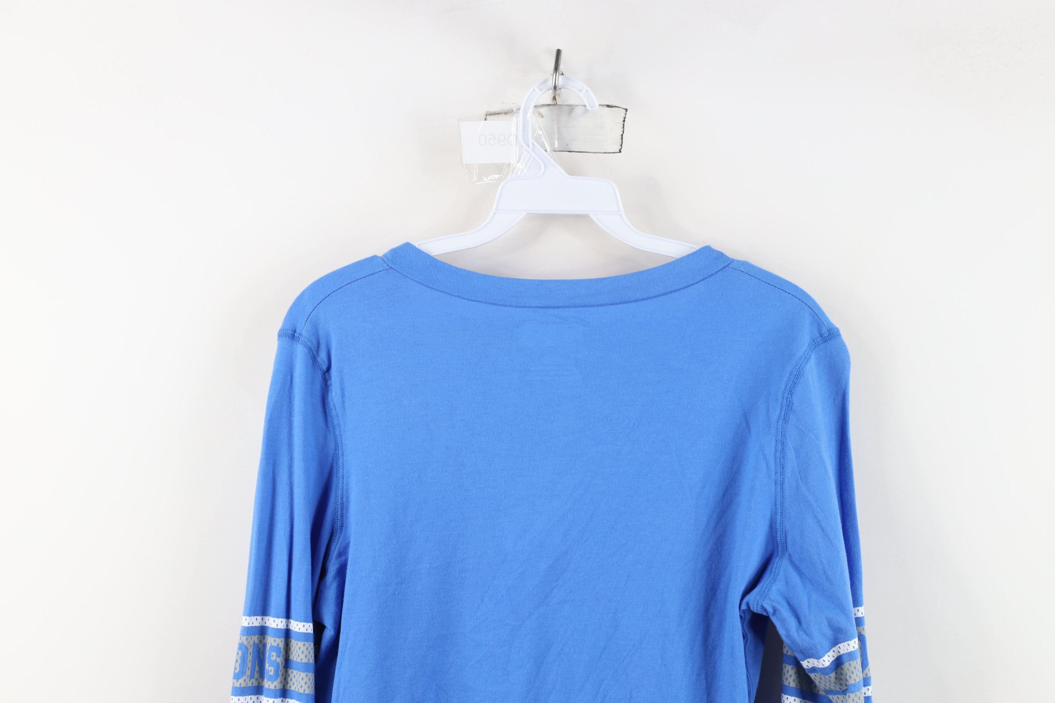 Vintage Vintage NFL Faded Detroit Lions Football Jersey T-Shirt Blue Size M / US 6-8 / IT 42-44 - 14 Thumbnail