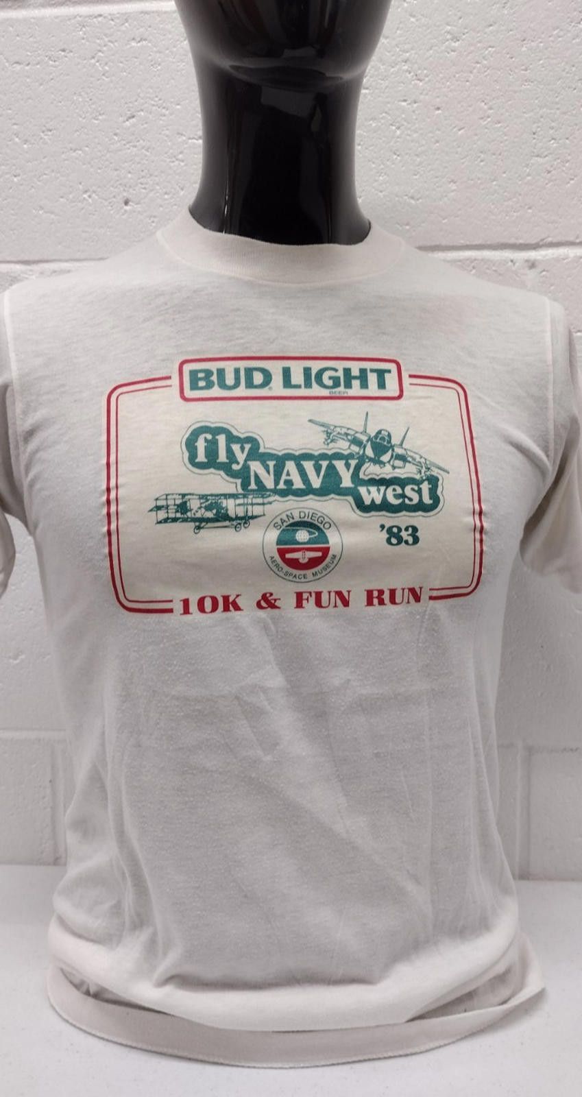 Other BUD LIGHT Vintage 1983 T-shirt Navy Horse Gym Muscle Uni S/M Size US S / EU 44-46 / 1 - 1 Thumbnail