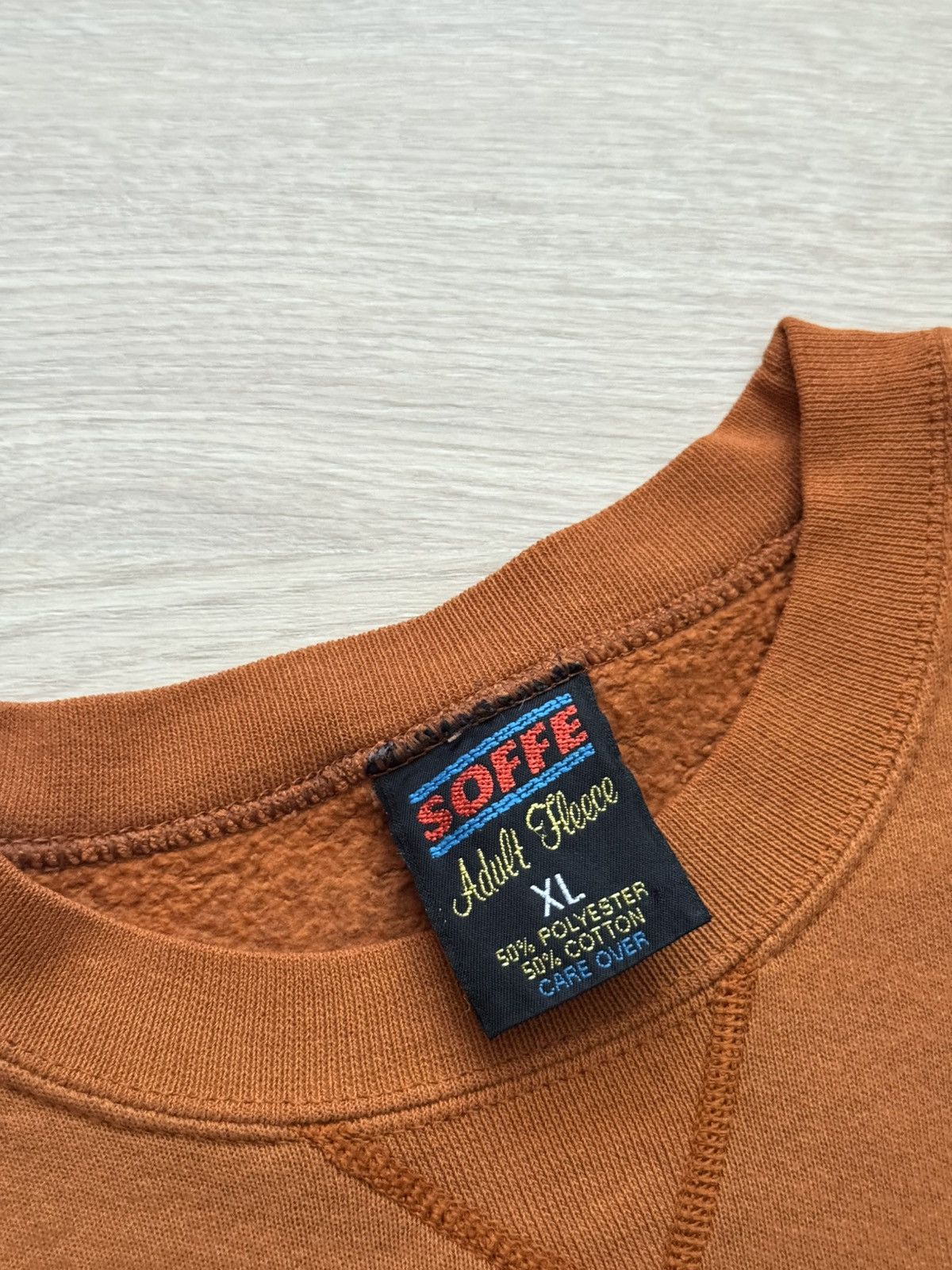 Soffe Vintage 90’s Soffe Adult Fleece Taxes Made In USA Sweatshirt Size US XL / EU 56 / 4 - 7 Thumbnail