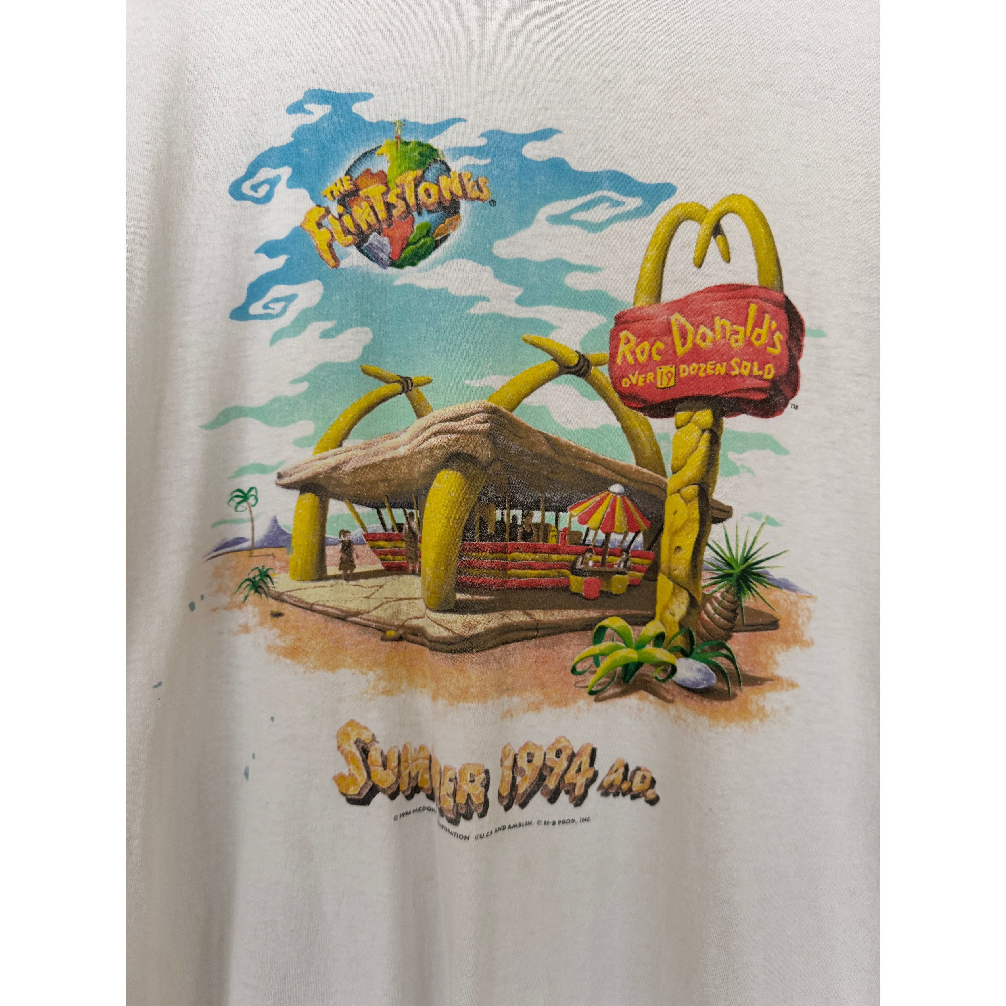Vintage Flinestone 1994 Tee Size US XL / EU 56 / 4 - 3 Thumbnail