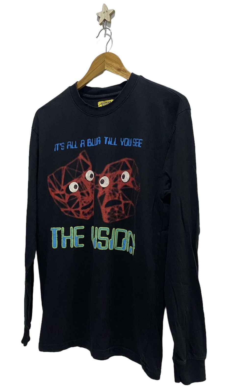 Market Chinatown Market the vision Long Sleeve T-Shirt Size US M / EU 48-50 / 2 - 2 Thumbnail