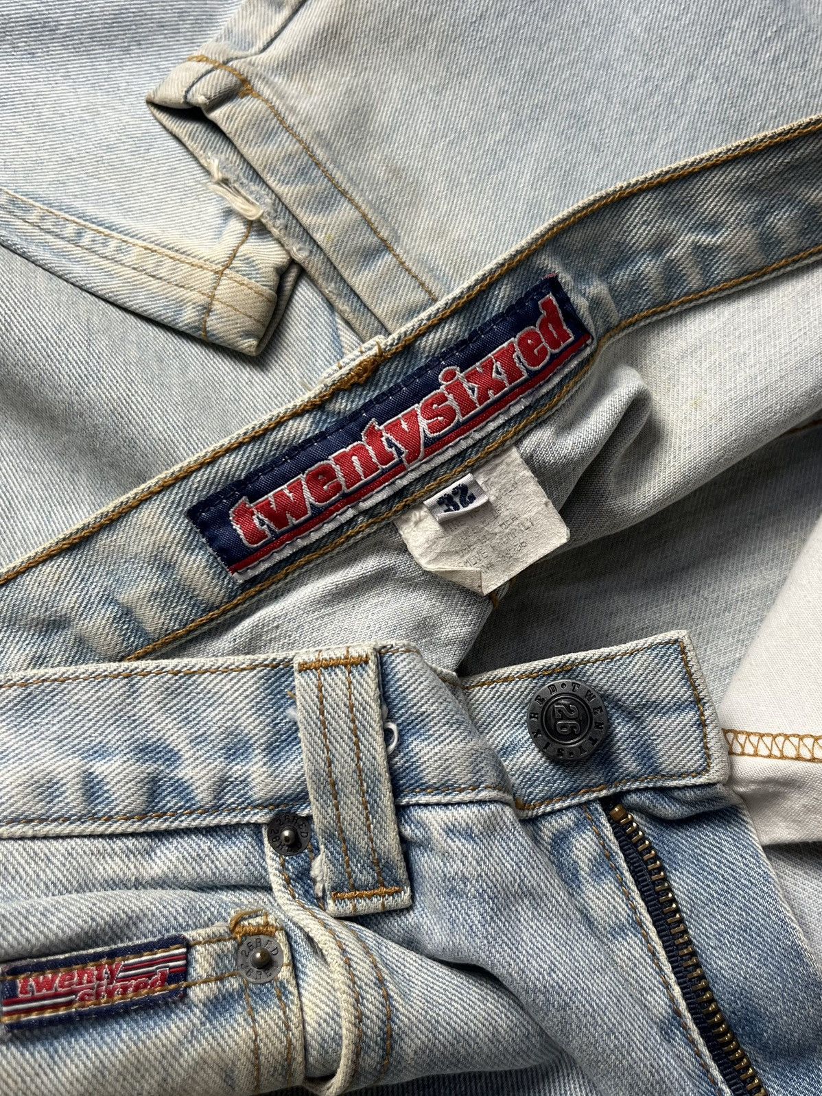 Girl Skateboards Vintage 90s twentysixred jeans Size US 32 / EU 48 - 7 Thumbnail