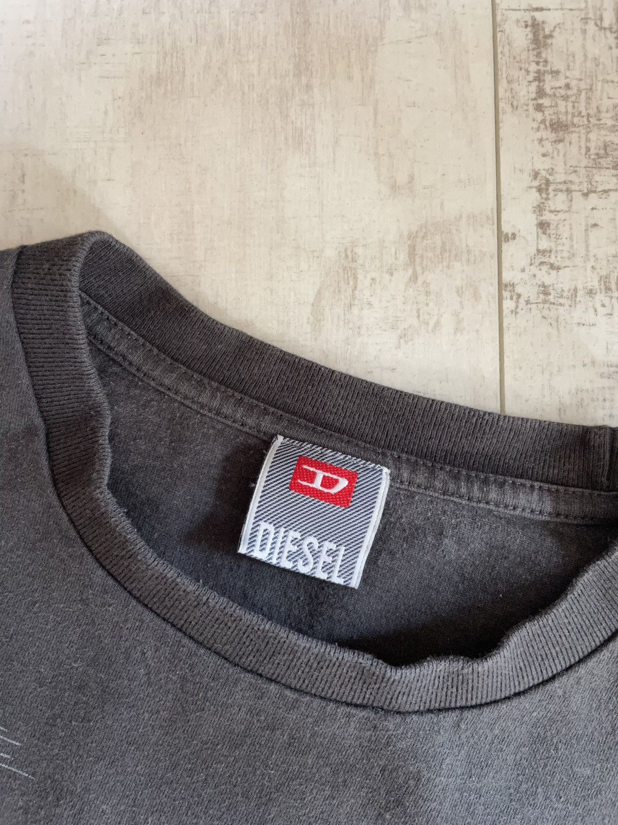 Diesel × Vintage Vintage Y2K Diesel T Shirt Big Logo Size US L / EU 52-54 / 3 - 8 Thumbnail