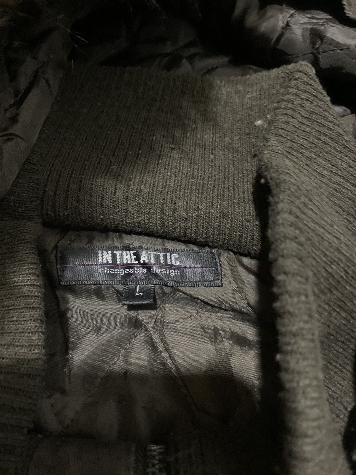 If Six Was Nine 2000s In The Attic multipocket fur hoodie canvas jacket Size US M / EU 48-50 / 2 - 16 Thumbnail