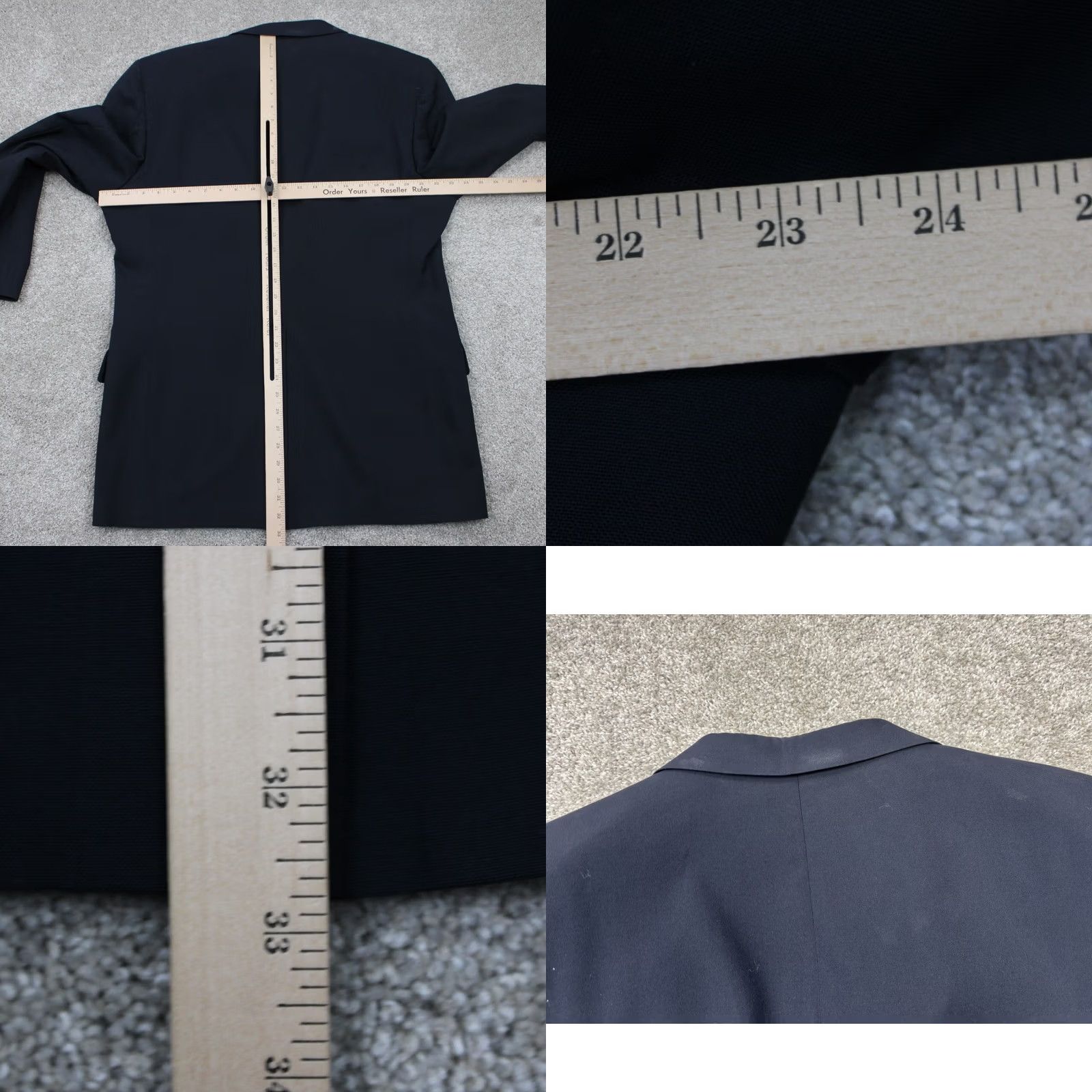 Jos. A. Bank Jos. A. Bank Blazer Men 46L Blue Wool/Cashmere Blend 2 Button Sports Jacket Coat Shirt? Size 46R - 9 Thumbnail