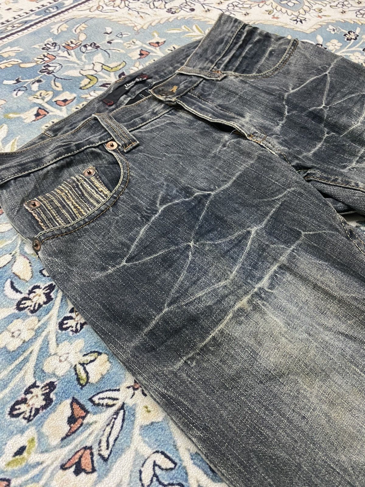 Designer × Japanese Brand 🔥 Handcrafted Jeans X Dominate Size US 34 / EU 50 - 3 Thumbnail