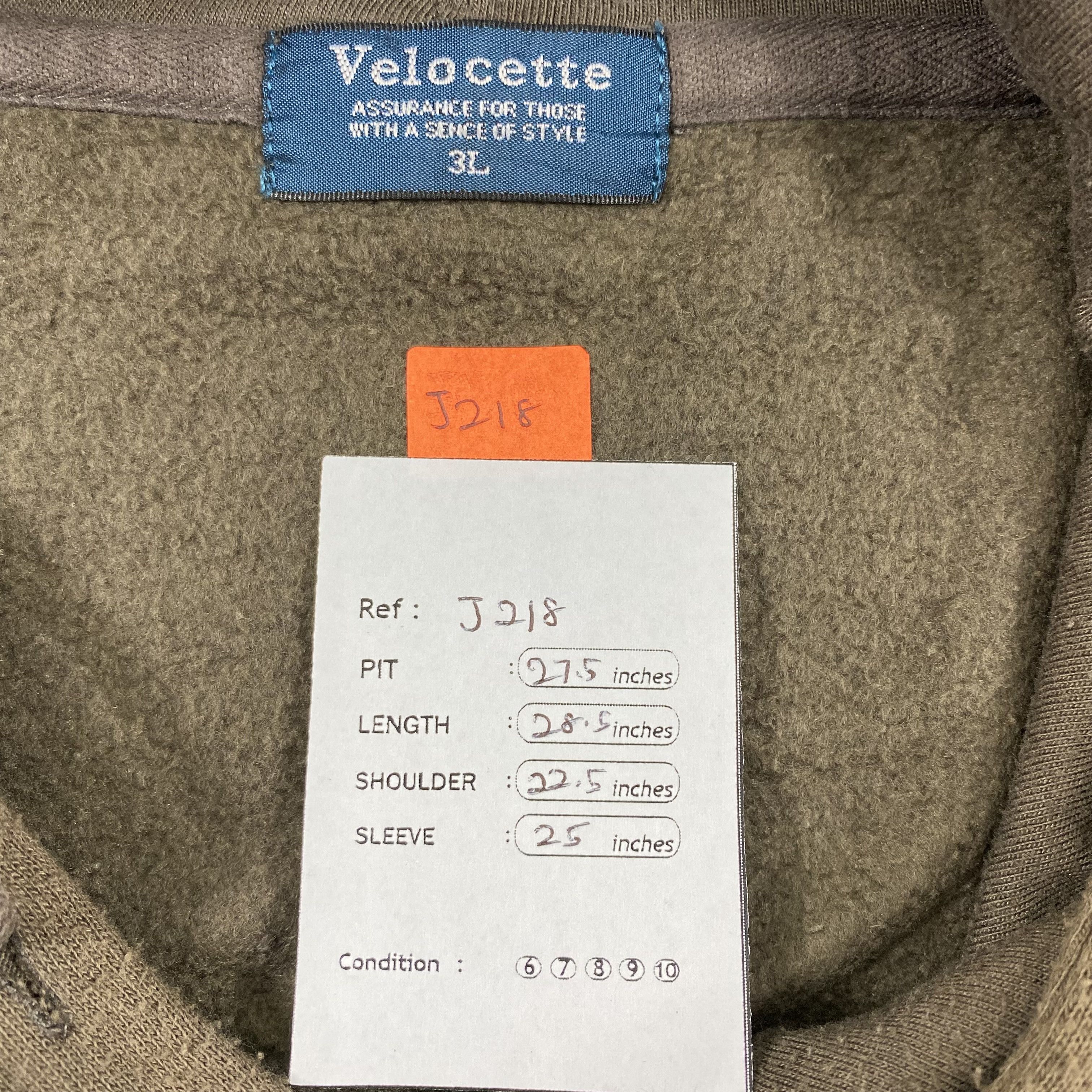 Japanese Brand Vintage Japanese Velocette Hoodie Jacket- J218 Size US XXL / EU 58 / 5 - 4 Thumbnail