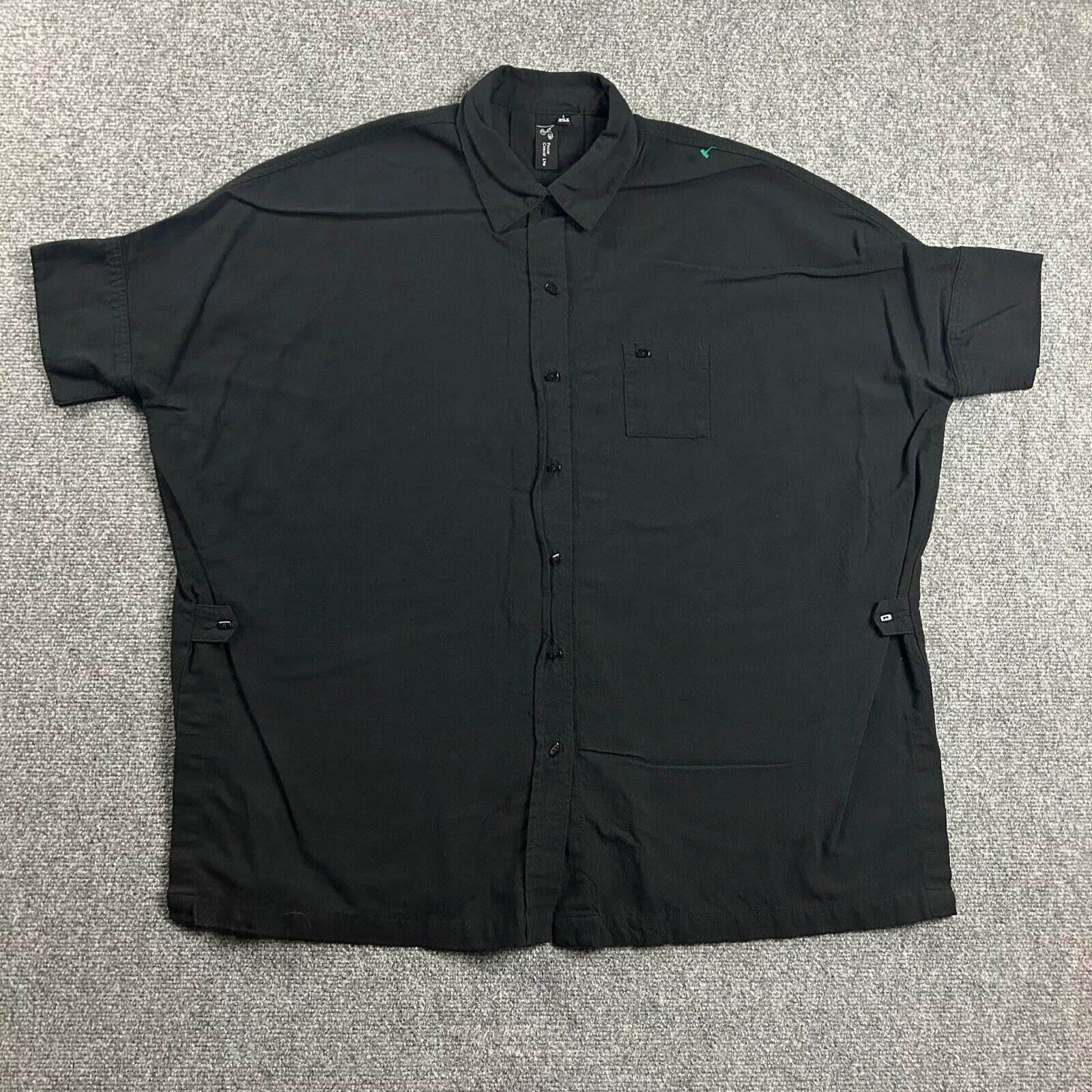 Other Focus Casual Life Top Womens Large Button Up Oversize A3 Size L / US 10 / IT 46 - 1 Thumbnail