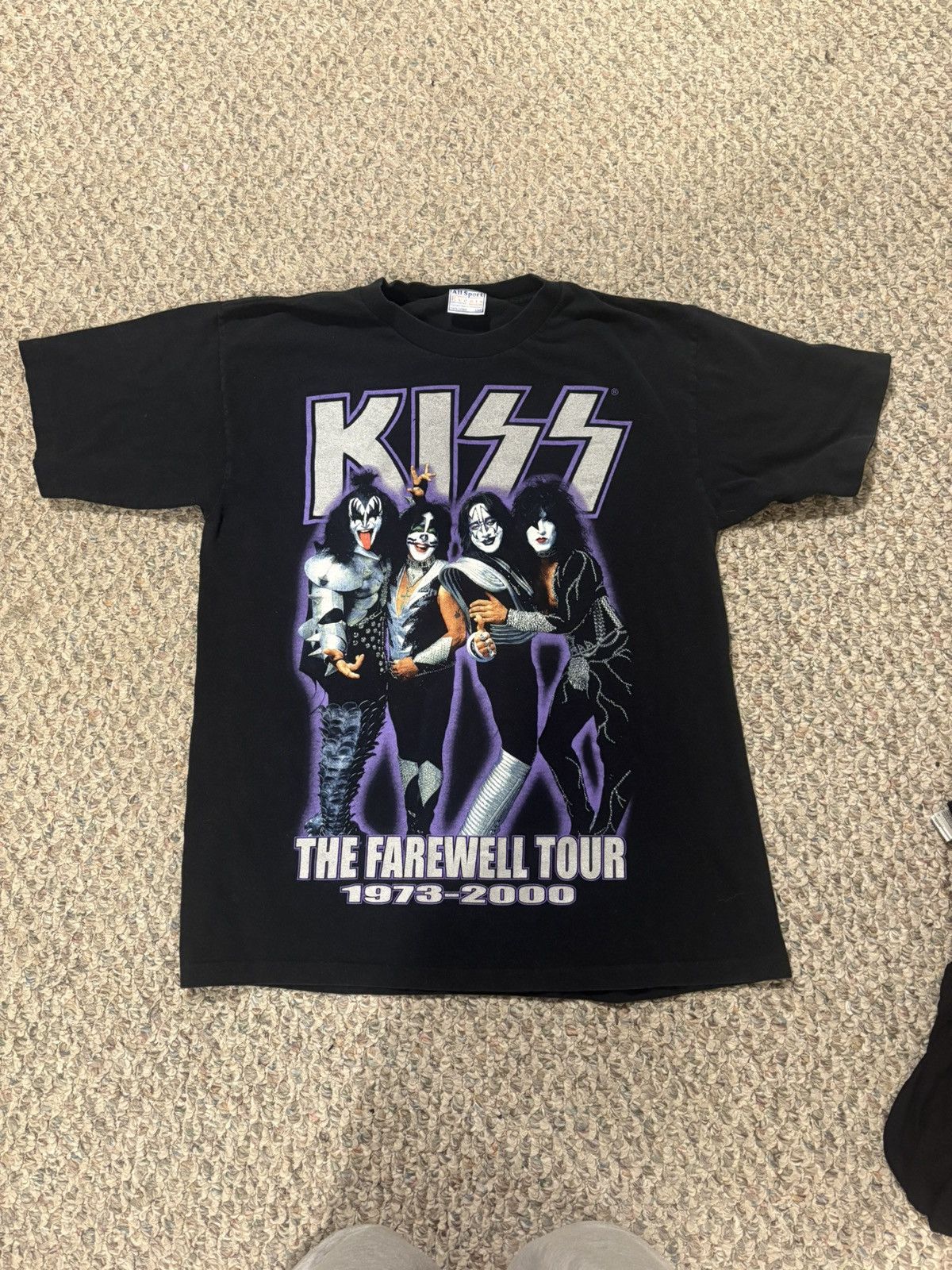 Other Kiss The Farewell Tour Vintage Band Tee Size US L / EU 52-54 / 3 - 1 Thumbnail
