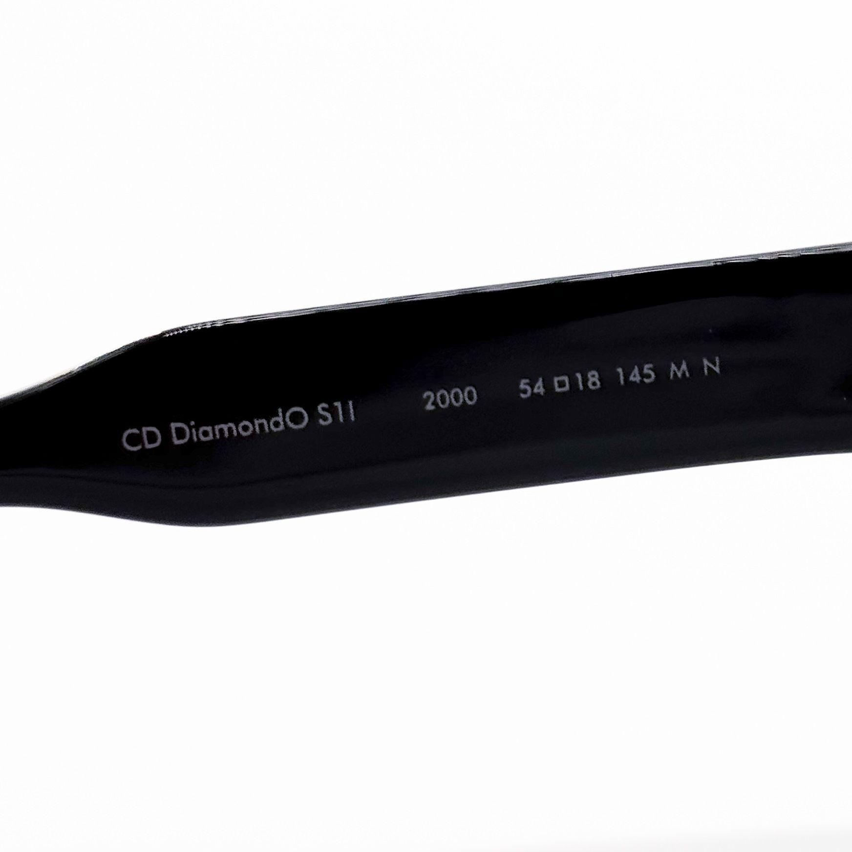 Dior NEW DIOR EYEGLASSES CD DIAMONDO S1I 2000 SQUARE HAVANA EYEGL Size ONE SIZE - 8 Thumbnail