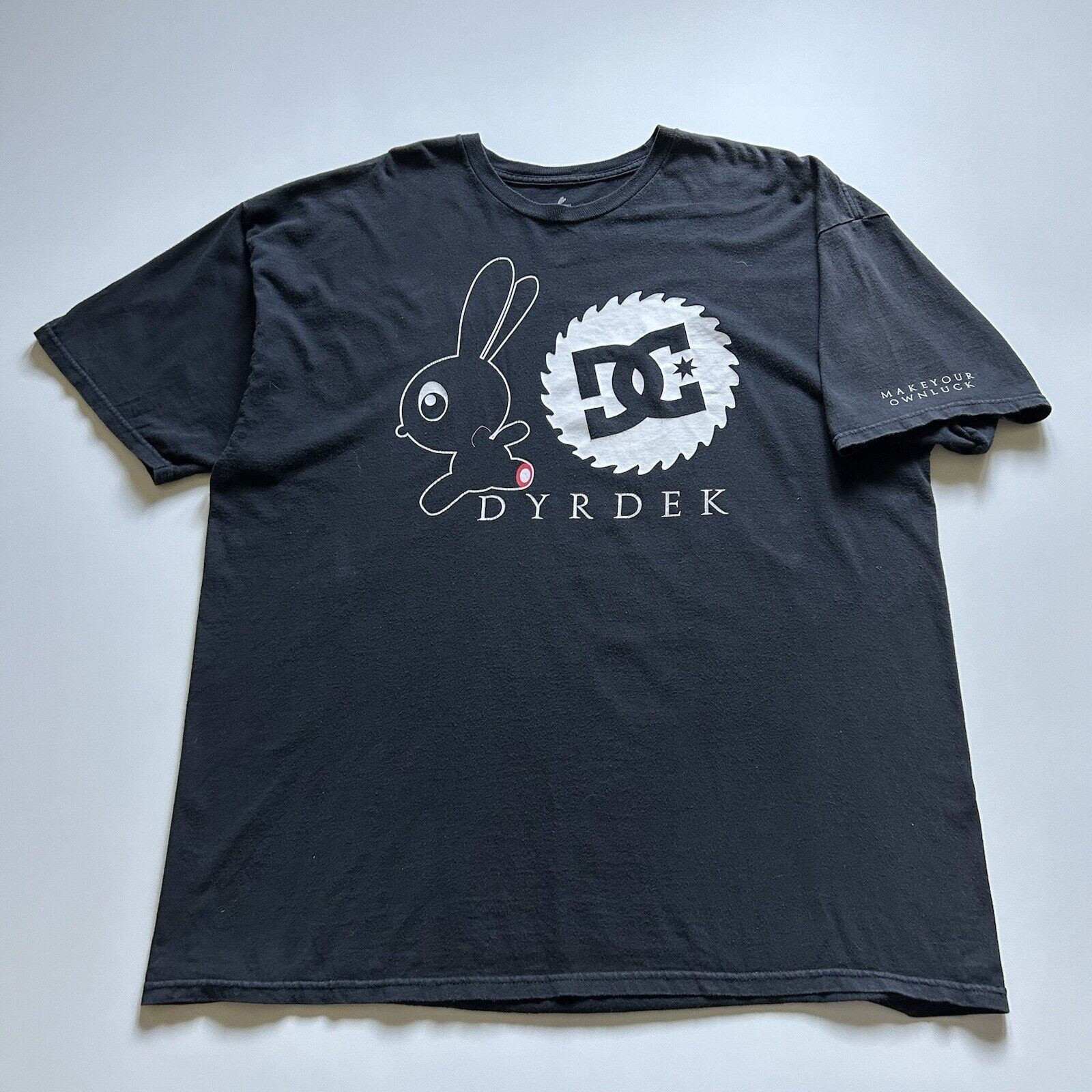 Vintage DC Shoes Rob Dyrdek Make Your Own Luck T Shirt XXL